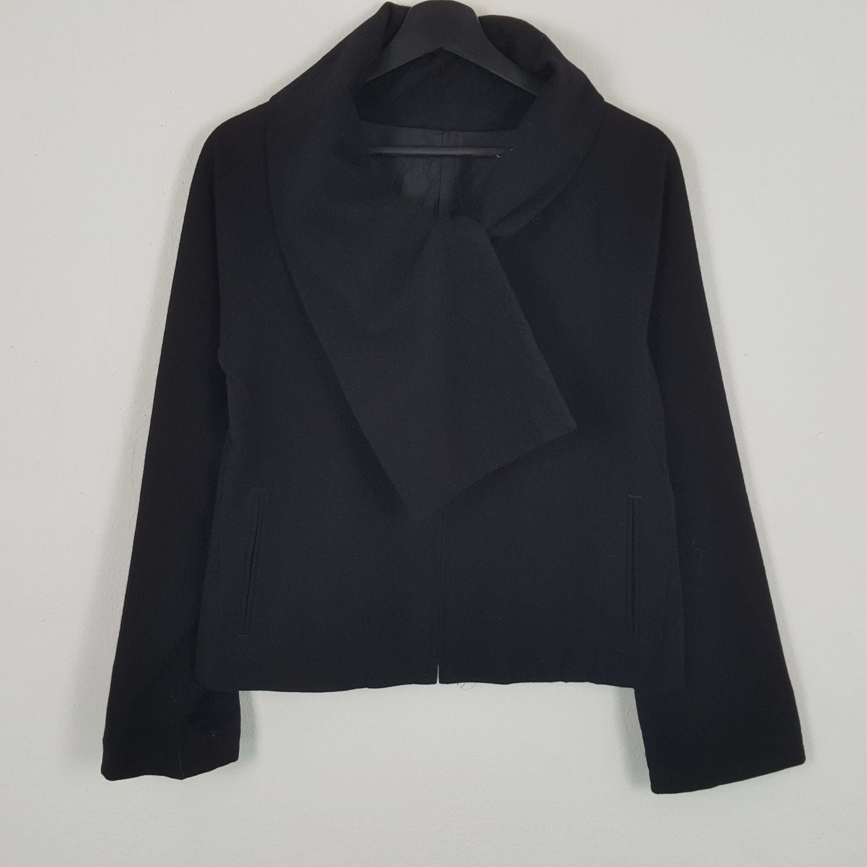 image of Vintage x Yohji Yamamoto Japanese Designer Fashion Style Jacket in Black, Women's (Size XS)