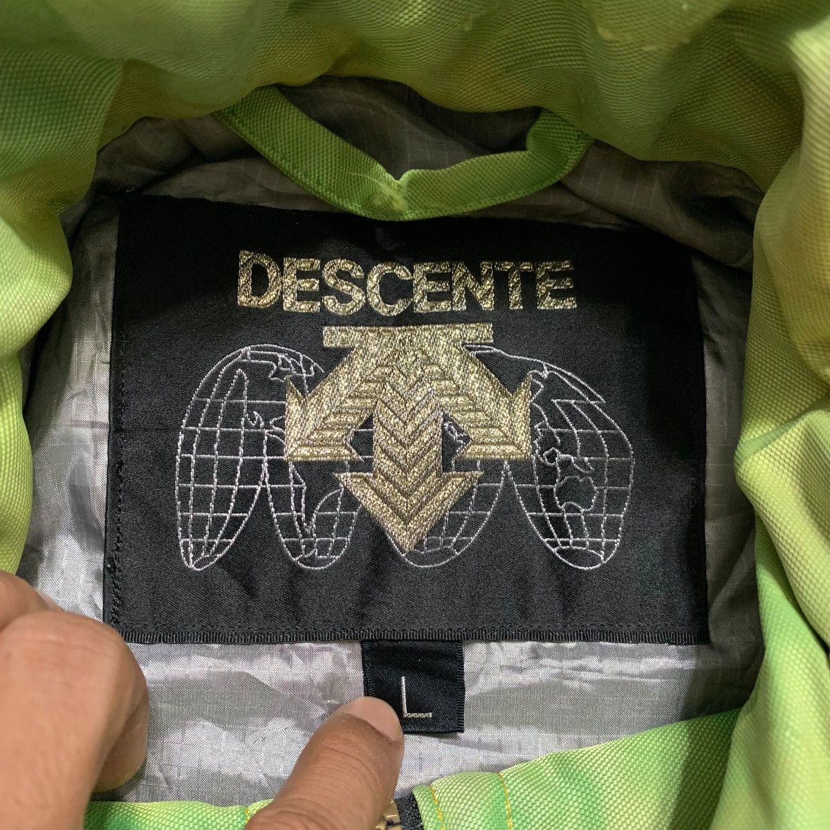 Descente Descente Green Camo Ski Jacket Size US L / EU 52-54 / 3 - 5 Thumbnail