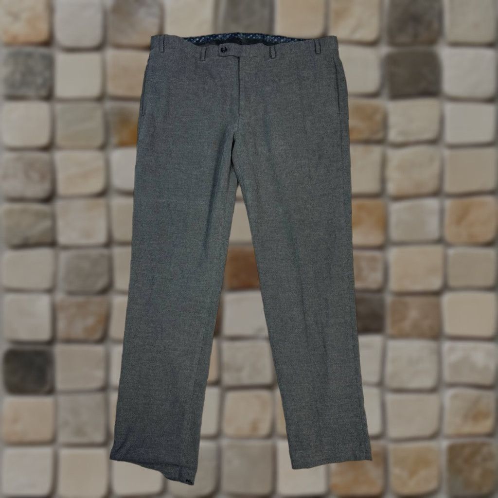 Ralph Lauren Lauren Ralph Lauren Dress Pants Mens 42 Gray Tapered Leg 42x32 Size US 42 / EU 58 - 1 Thumbnail