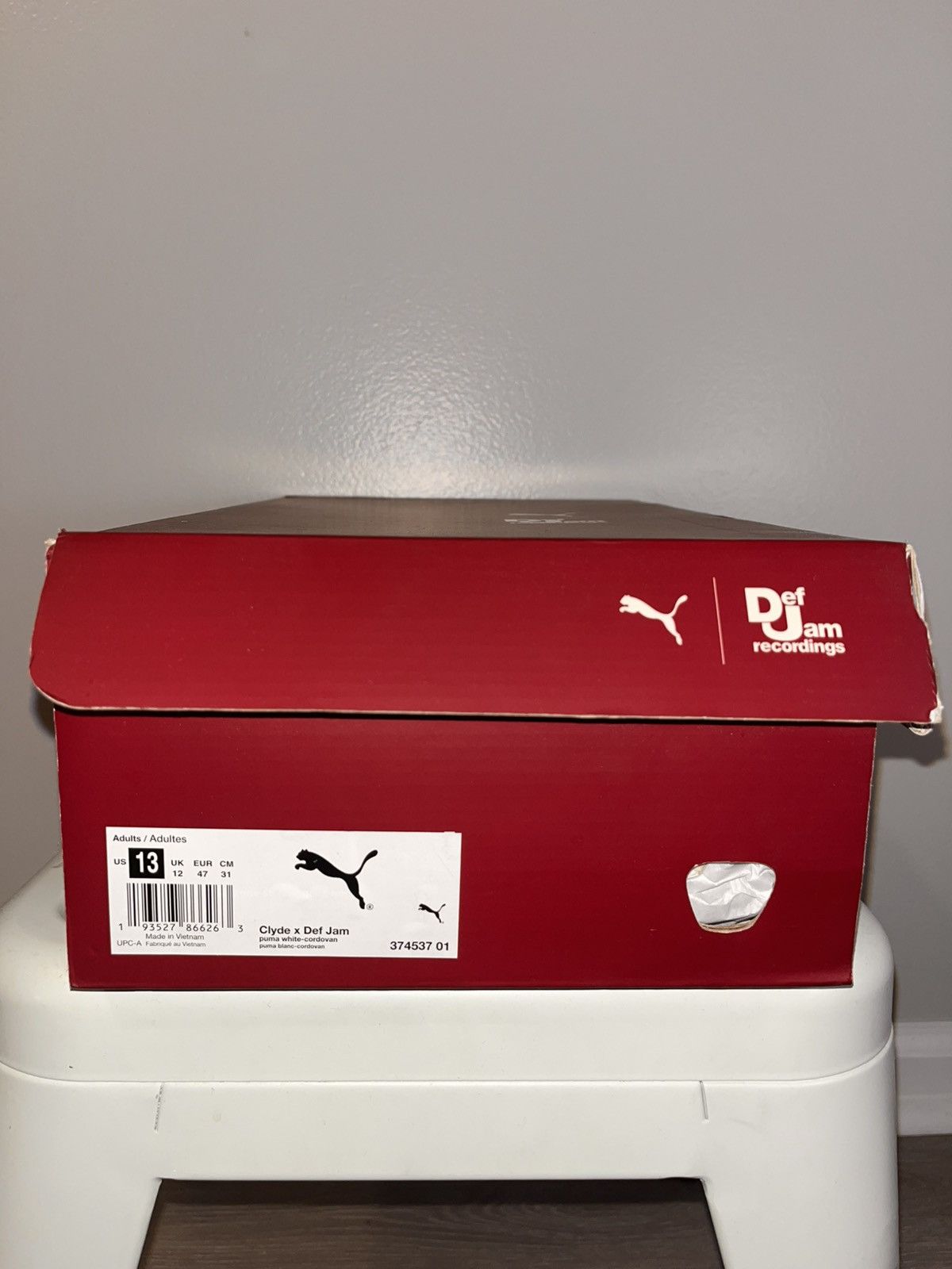 Puma Puma x Def Jam Records Clyde Sneakers Size US 13 / EU 46 - 2 Thumbnail