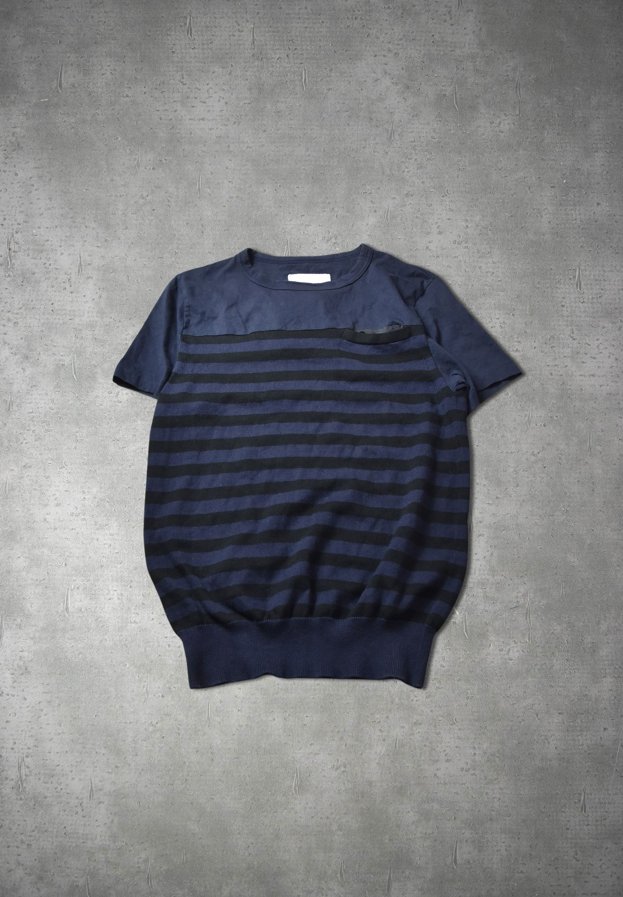 Sacai stripe t-shirt/28869 - 845 53