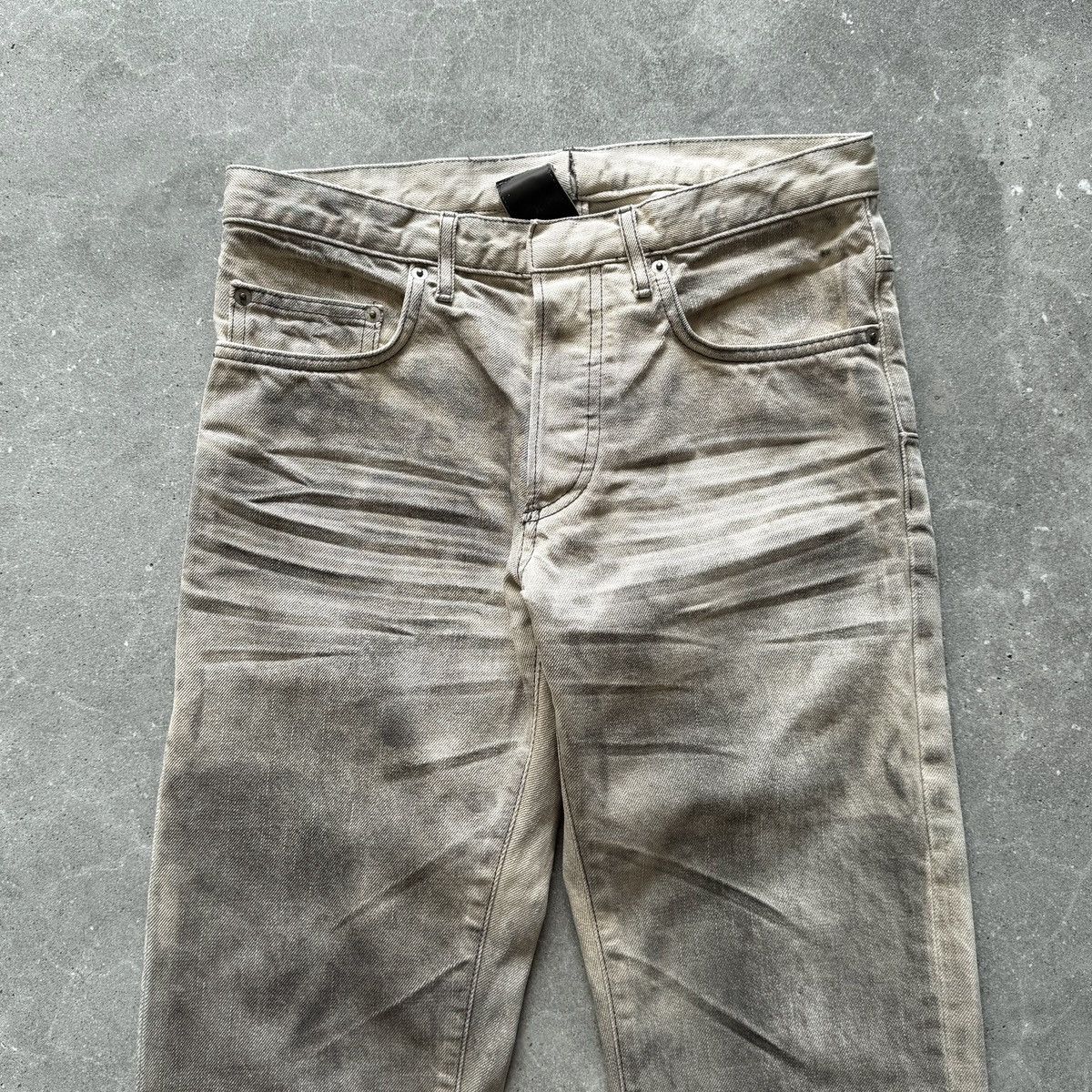 Dior Dior Homme Dirt Wash Denim By Hedi Slimane Size US 29 - 2 Thumbnail