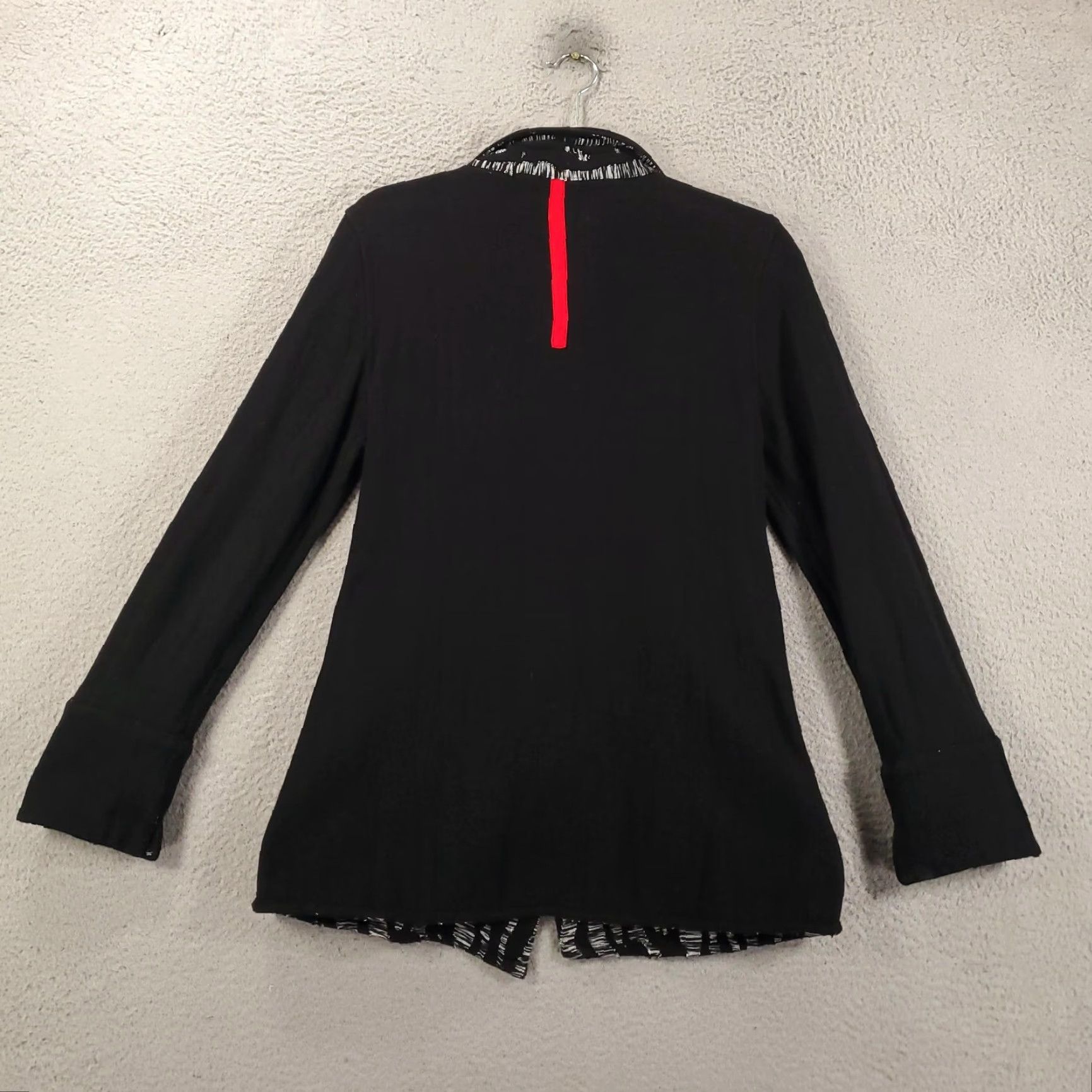 Vintage Womens Jacket Black Size Small Reversible Button Up Artsy Parsley & Sage Size S / US 4 / IT 40 - 7 Thumbnail