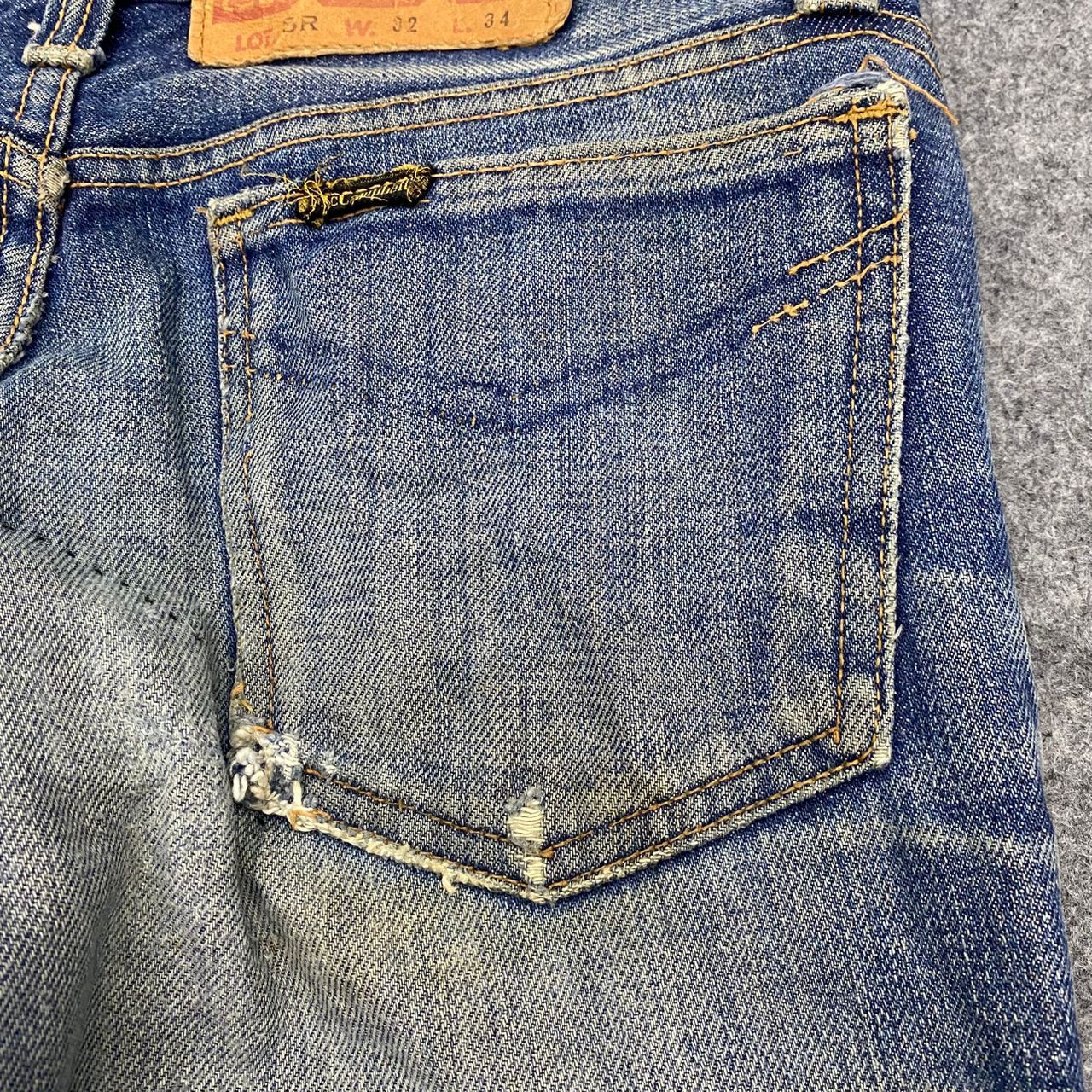 Japanese Brand 💥Best Offer💥Vintage Mc Campbell Bootcut Distressed Denim Size US 30 / EU 46 - 14 Thumbnail