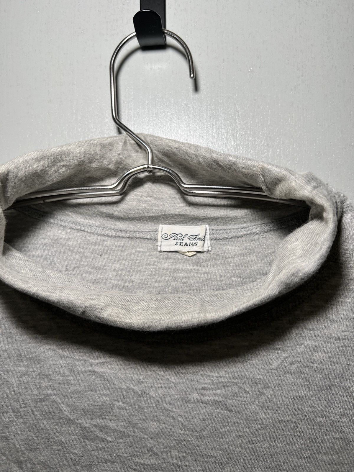 Paul Smith × Vintage Vintage Paul Smith Jeans Blue Horse Turtleneck Shirt Size US L / EU 52-54 / 3 - 5 Thumbnail