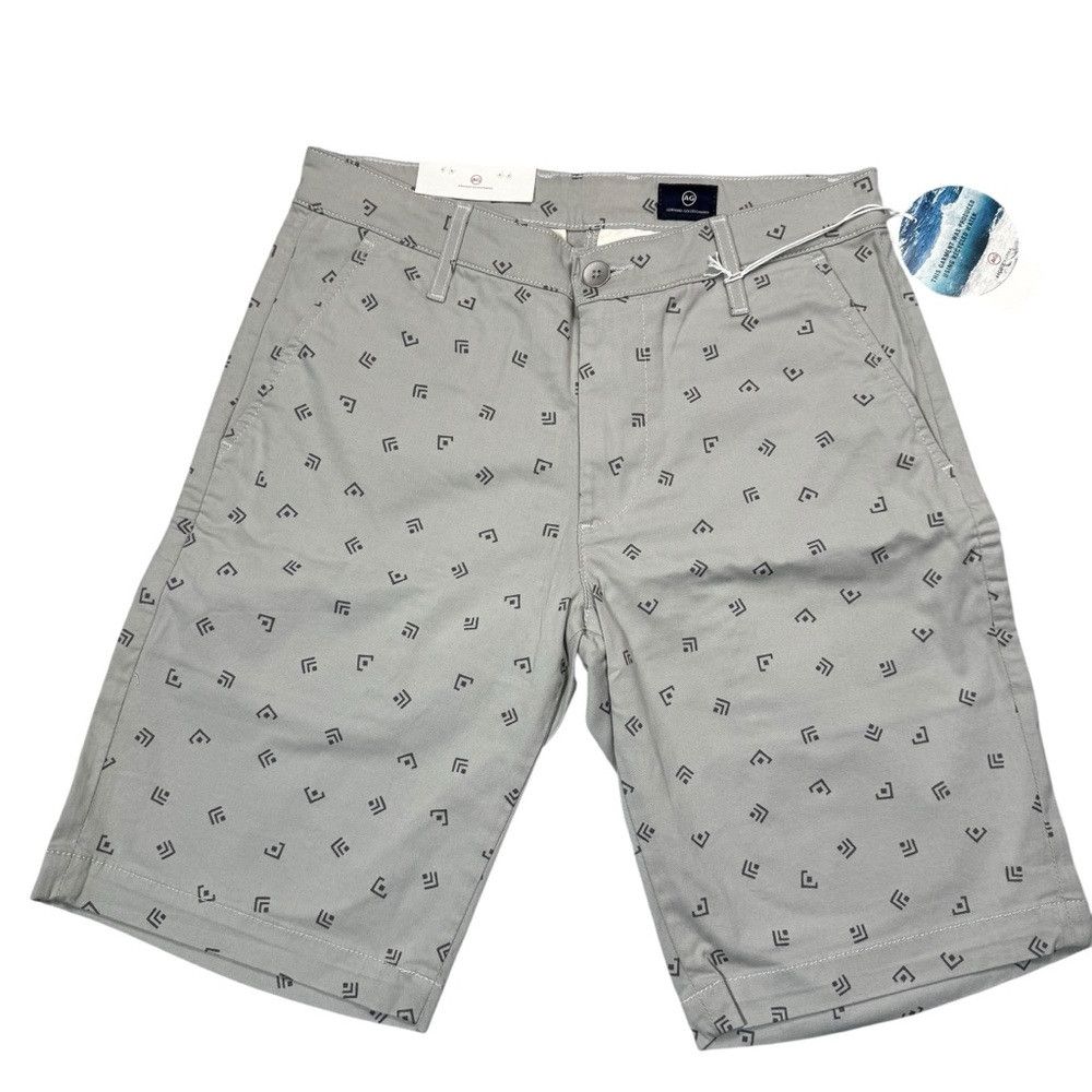 AG Adriano Goldschmied NWT New AG Adriano Goldschmied Griffin Geo Print Flat Front Size US 28 / EU 44 - 2 Thumbnail