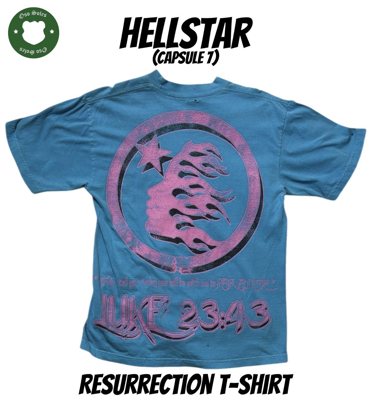 HELLSTAR Hellstar Resurrection T-shirt (Capsule 7) Small Size US S / EU 44-46 / 1 - 3 Thumbnail
