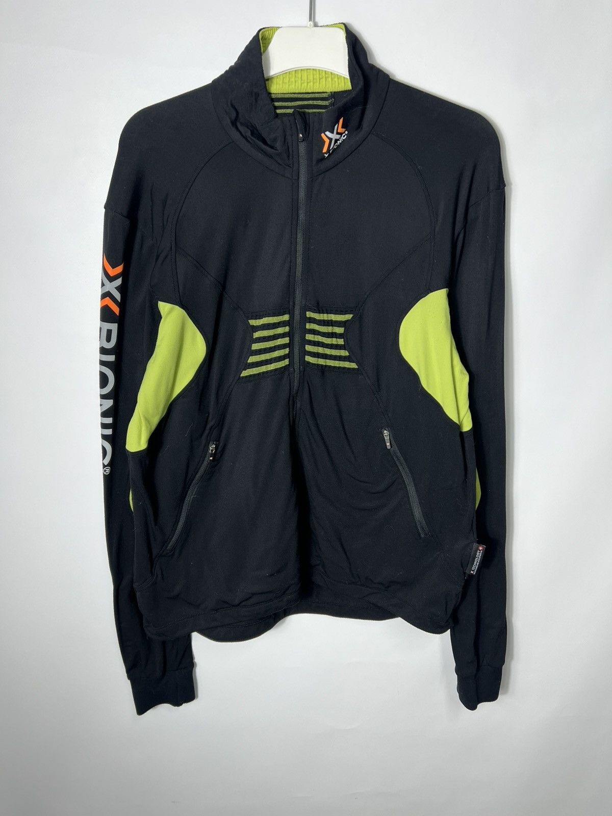 Vintage traking Hiking X-Bionic Thermall Full Zip Sweatshirt