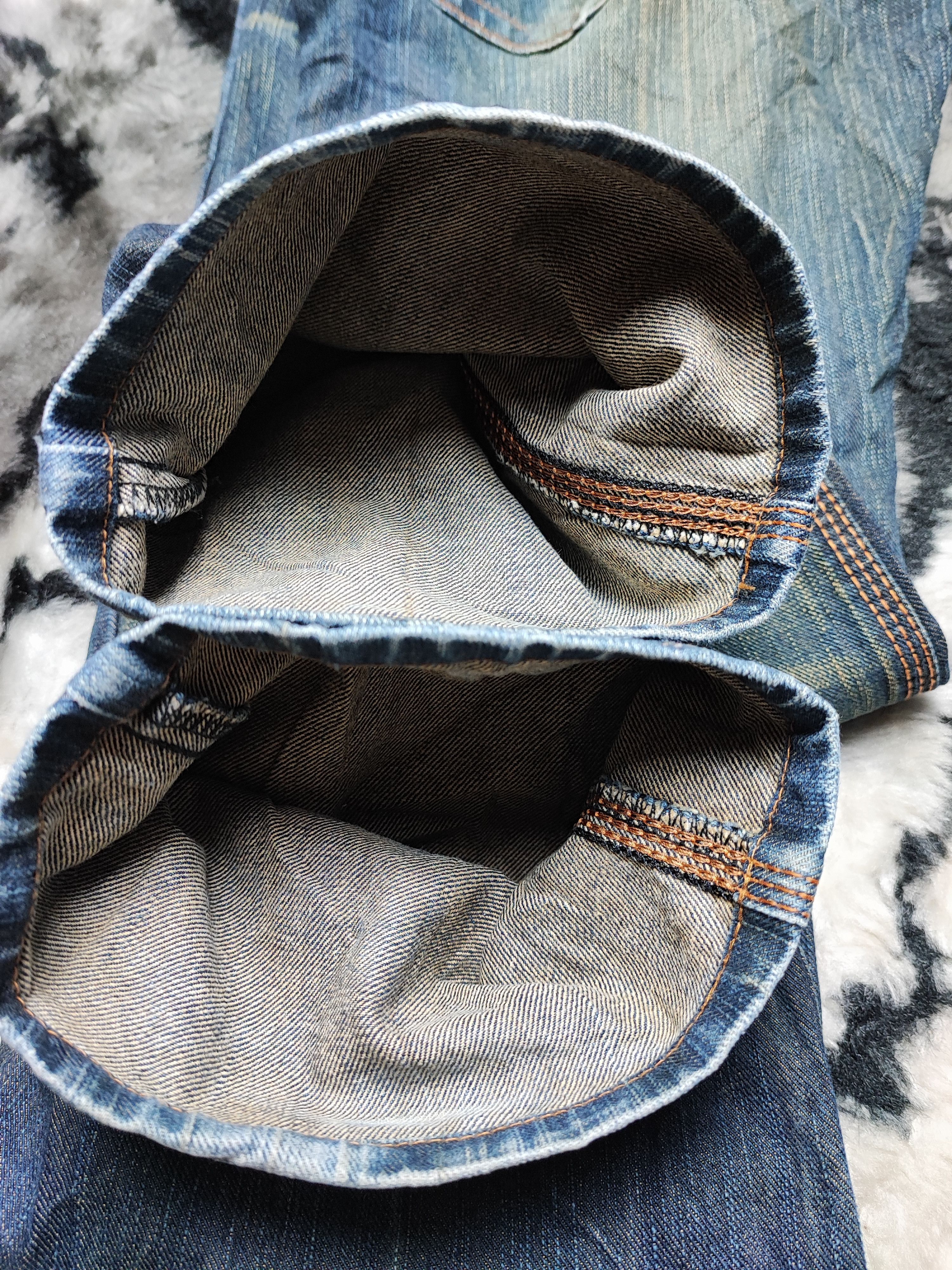 Edwin × JNCO × Southpole Baggy Rusty Denim by Edwin XV Exclusive Vintage. Size US 32 / EU 48 - 19 Thumbnail