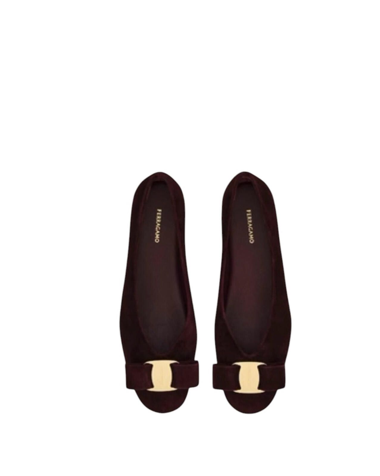 Salvatore Ferragamo Ferragamo Vara Bow Ballet Flat Size ONE SIZE - 3 Thumbnail