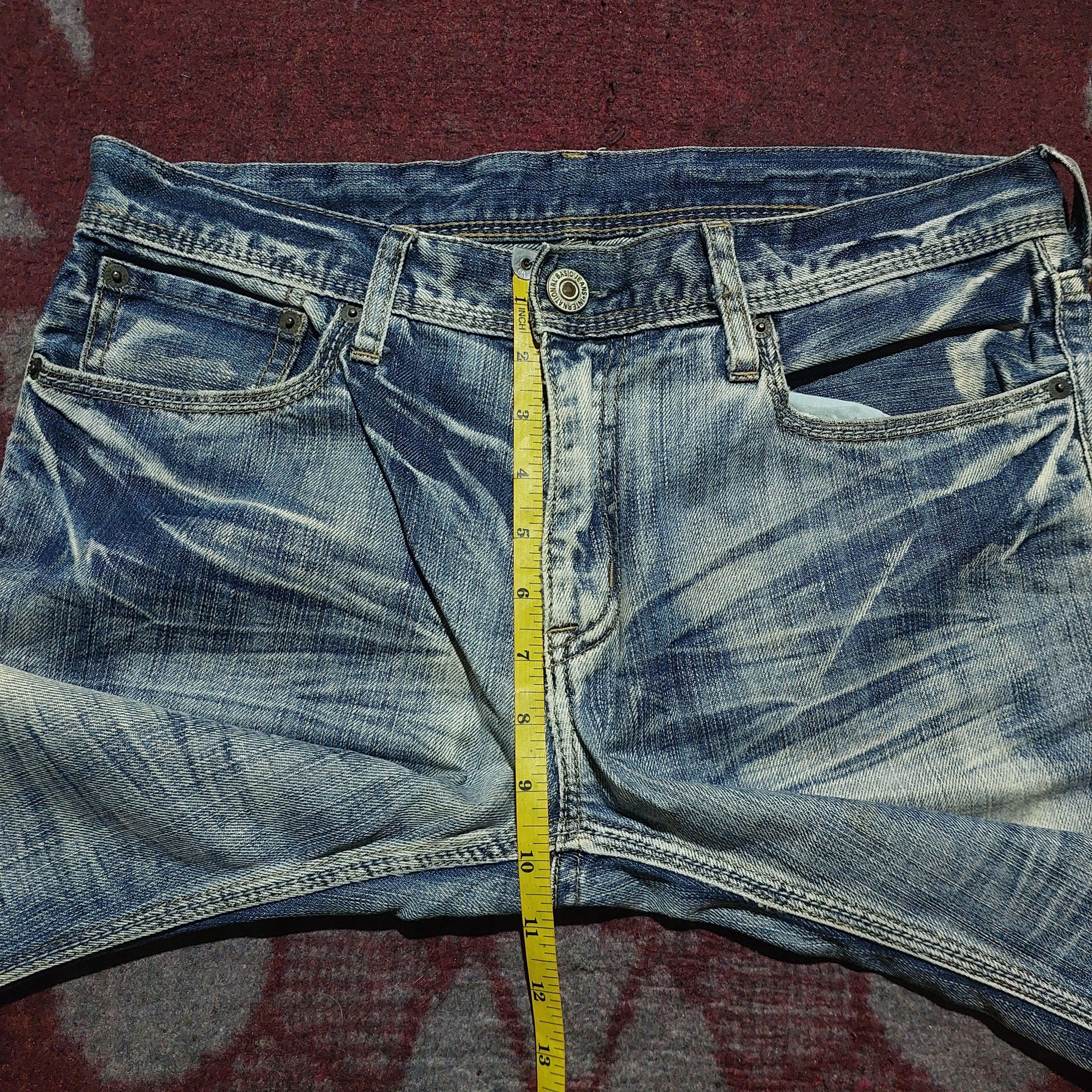 Tornado Mart 2000s Edge Ruppet clawmark curve denim Size US 34 / EU 50 - 17 Thumbnail