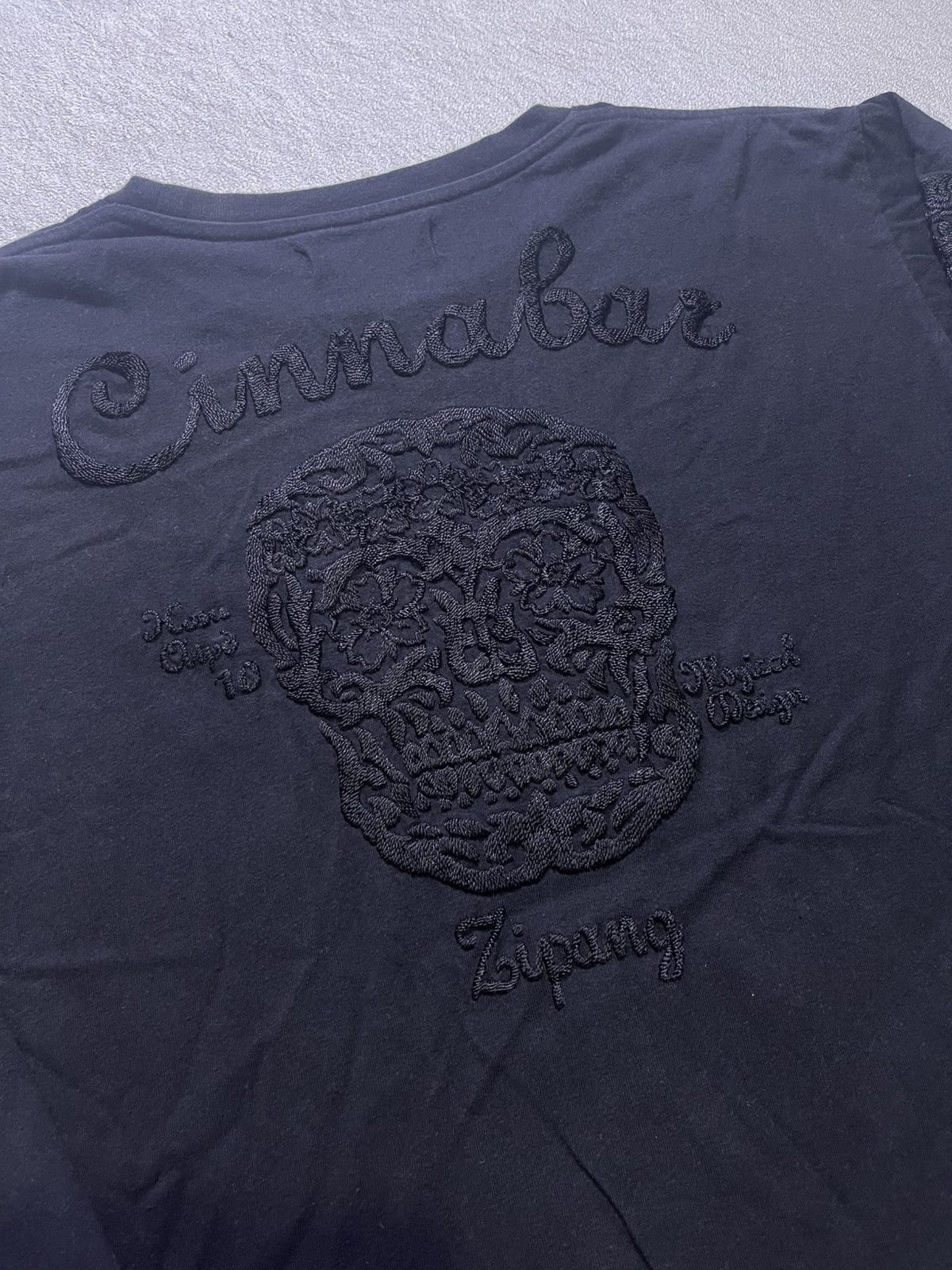 Japanese Brand Y2K HOSU ATPD long sleeve t-shirt with embroidery motif Size US L / EU 52-54 / 3 - 4 Thumbnail