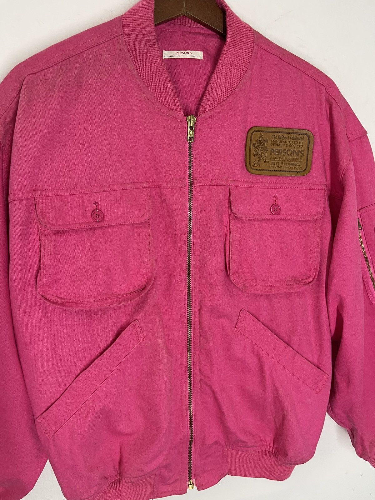PERSON'S 💥Vintage 80’s PERSON’S Varsity Streetwear BIGLOGO Size US L / EU 52-54 / 3 - 1 Thumbnail