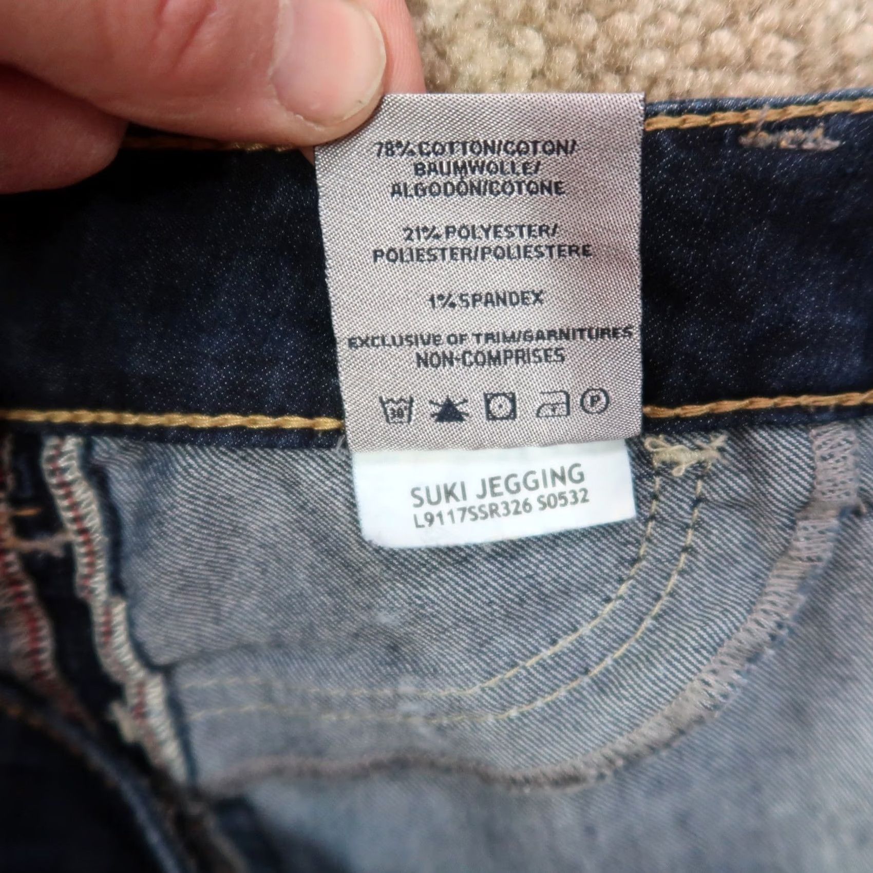 Silver Jeans Co. Silver Jeans Suki Jegging Jeans Blue 30x31 Denim Stretch Slim 5-Pocket Womens Regular Size 30" / US 8 / IT 44 - 5 Thumbnail