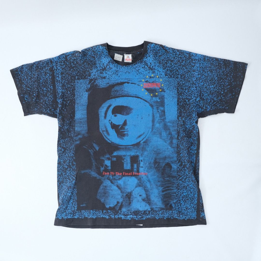 Band Tees 1993 U2 Z00 TV The Final Frontier Zooropa AOP Tee Size US XL / EU 56 / 4 - 1 Thumbnail