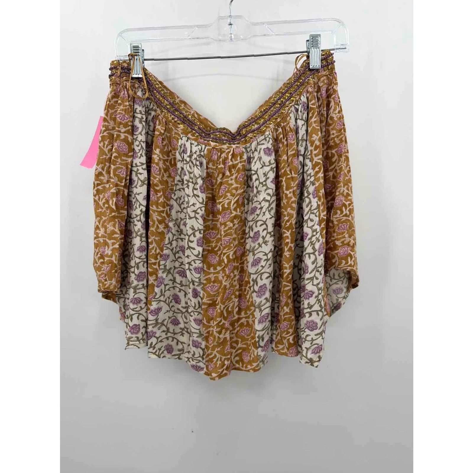 Vintage Pre-Owned Pull & Bear Tan Size XL Mini Skirt Size 40" / US 18 - 3 Thumbnail