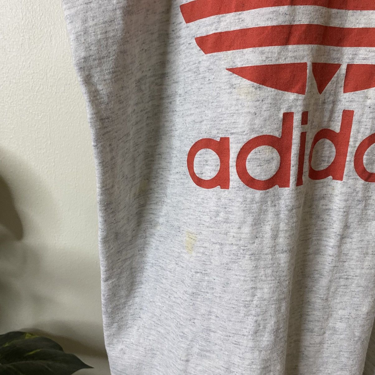 Adidas Vintage 90s Adidas Trefoil Big Logo Double Sided Graphic Size US M / EU 48-50 / 2 - 8 Thumbnail
