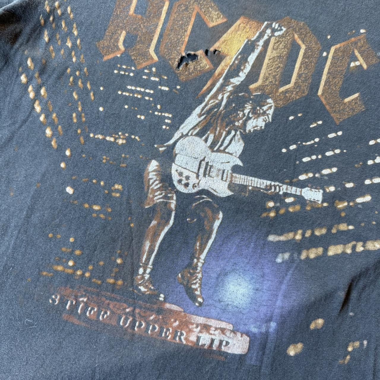 Band Tees × Vintage 90s AC/DC Stiff upper lip band tee Size US M / EU 48-50 / 2 - 2 Thumbnail
