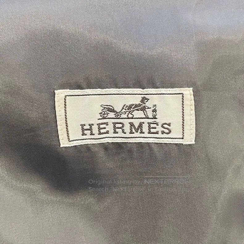 Hermes Hermes Gray wool sweater jacket Size US S / EU 44-46 / 1 - 5 Thumbnail
