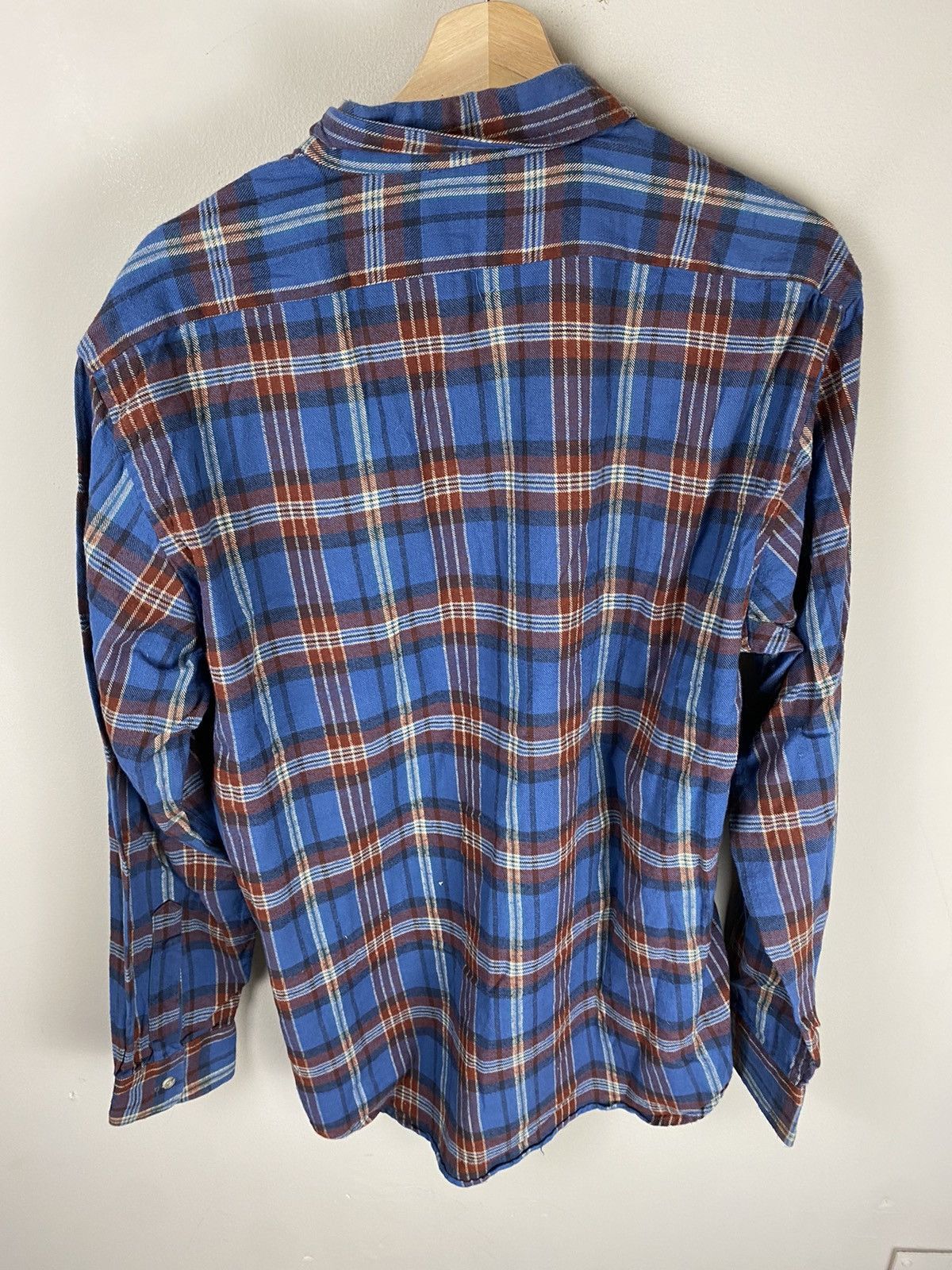 Vintage Vintage Naval Check Button up Size US L / EU 52-54 / 3 - 1 Thumbnail