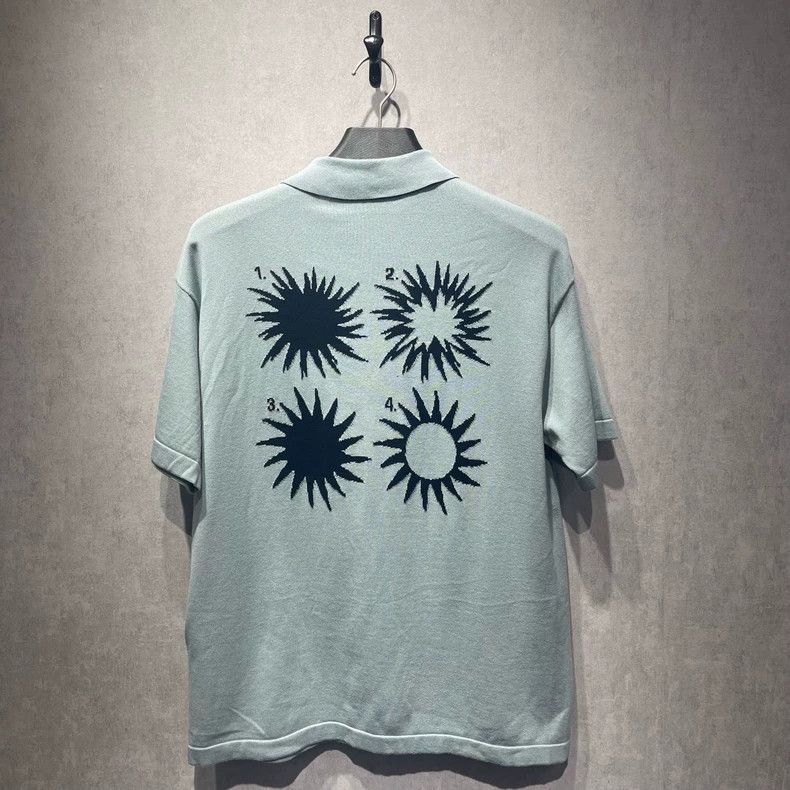 Louis Vuitton Louis Vuitton Light green sun logo polo shirt Size US S / EU 44-46 / 1 - 2 Thumbnail