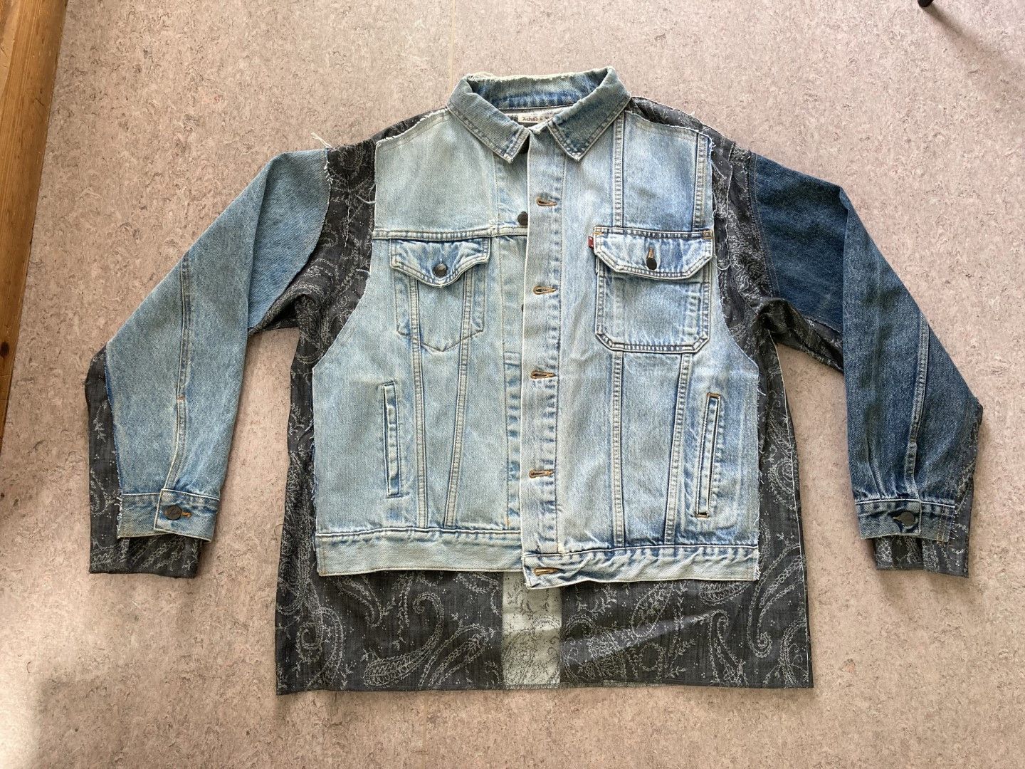 Needles Needles Hybrid Patchwork Paisley Denim Jacket Size L fits XL Size US L / EU 52-54 / 3 - 1 Thumbnail