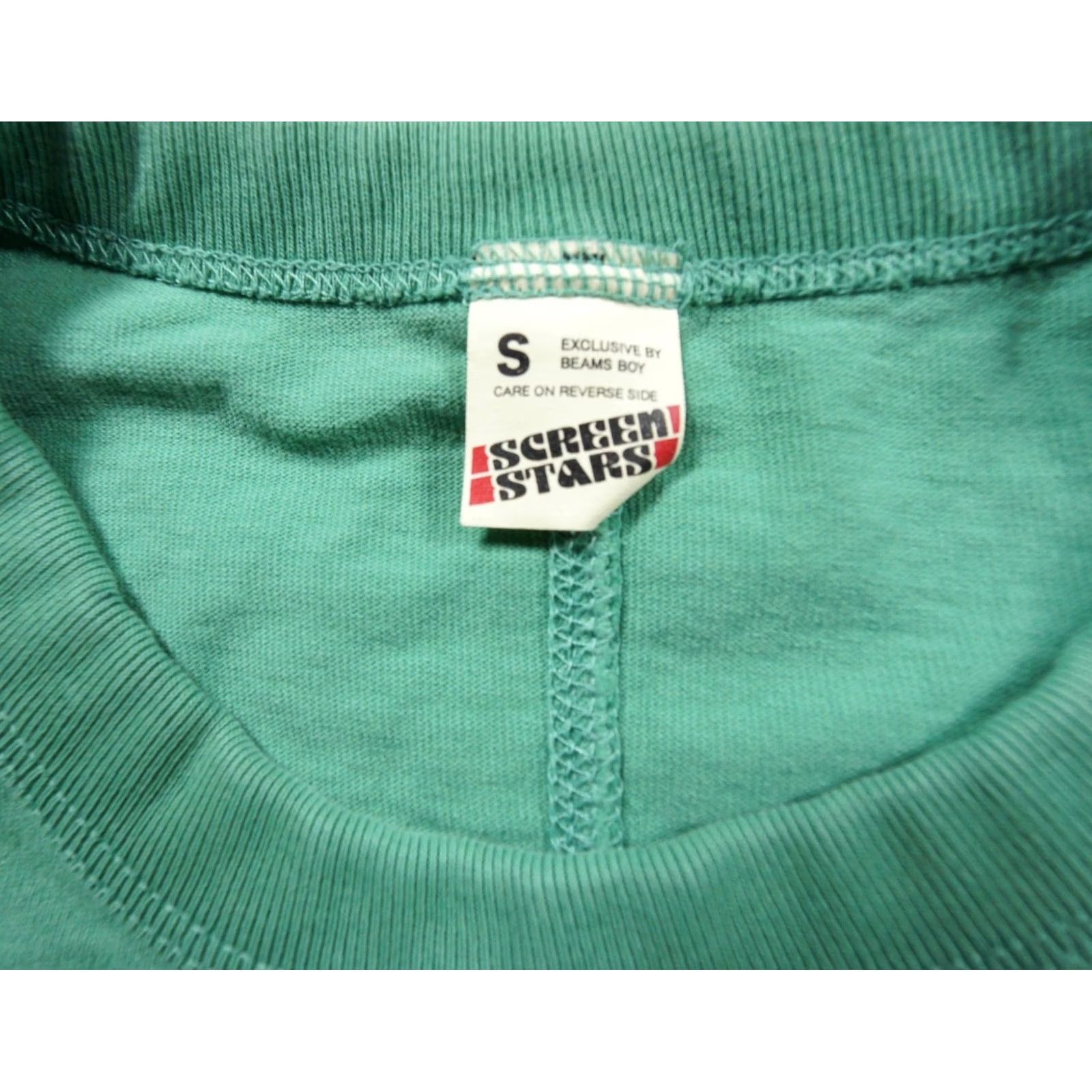 Vintage Screen Stars Shirt Mens Small Green Beams Tee Japanese Streetwear Size US S / EU 44-46 / 1 - 7 Thumbnail