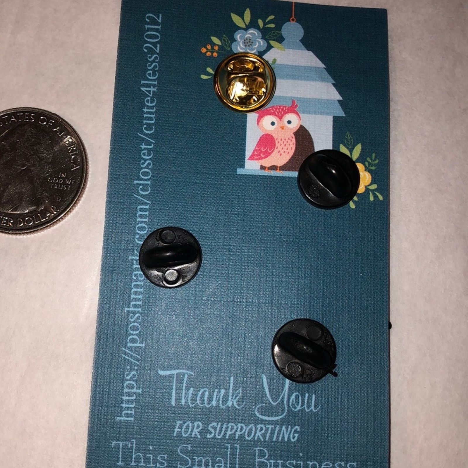 Other 4 Piece Pin Set Brooch Astronaut Size ONE SIZE - 2 Thumbnail