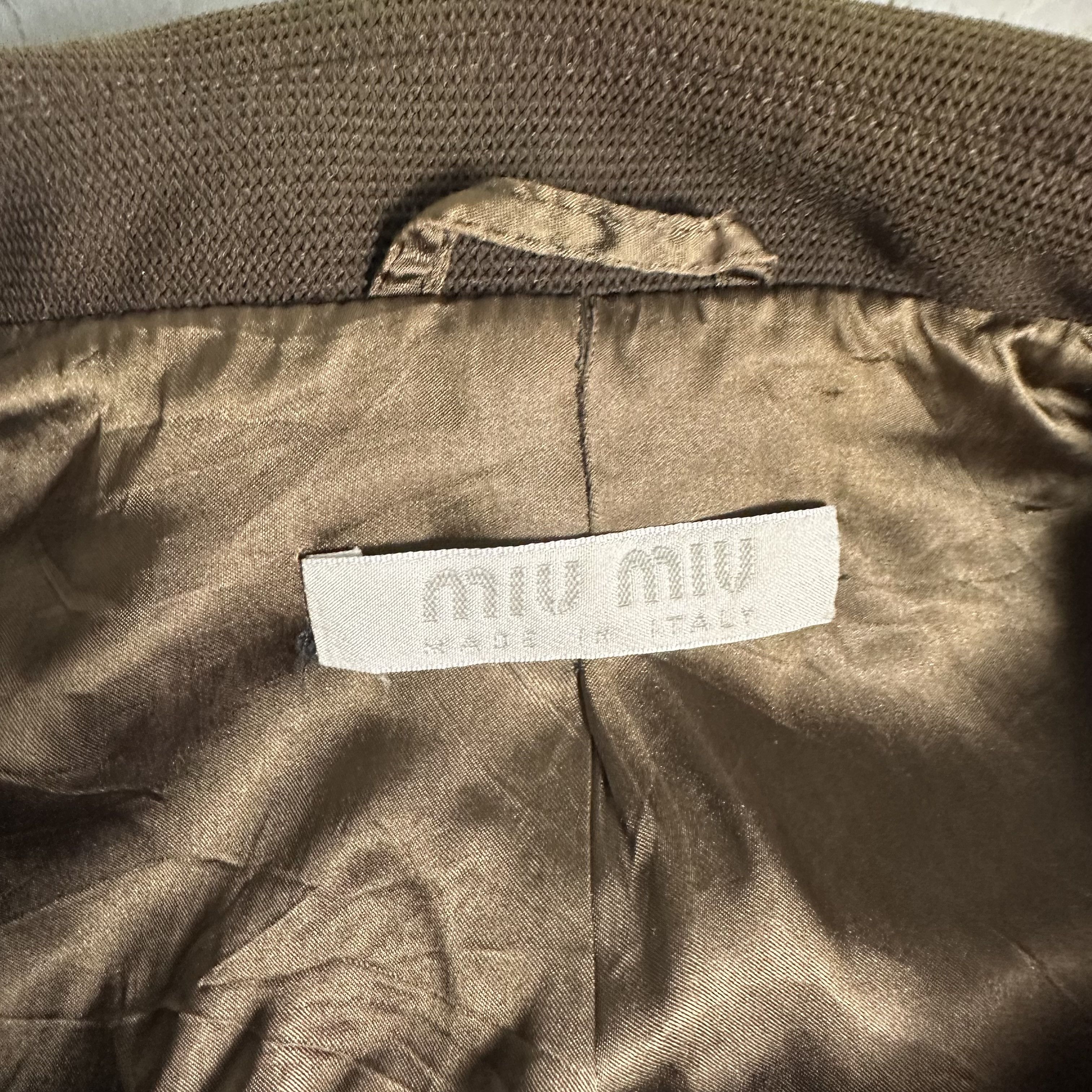 Miu Miu 🔥RARE🔥Miu Miu By Prada Peacoat Jacket Size US S / EU 44-46 / 1 - 5 Thumbnail