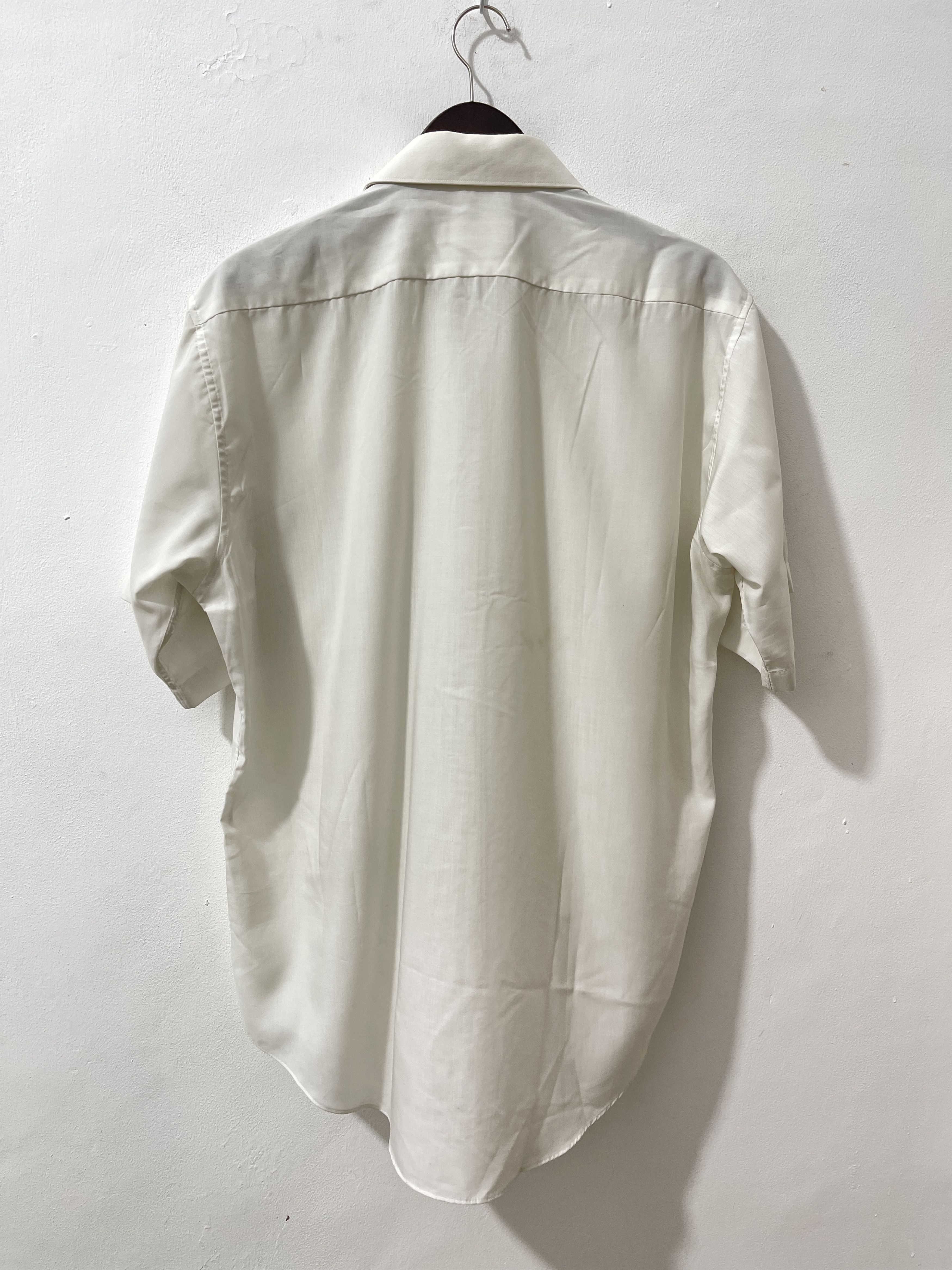 Balenciaga Vintage Balenciaga White Formal Shirts Size US L / EU 52-54 / 3 - 7 Thumbnail