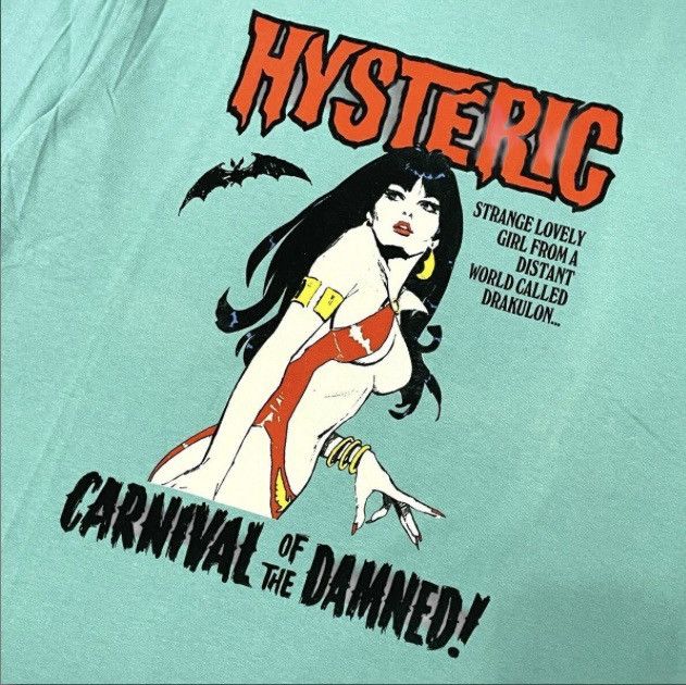 Hysteric Glamour hysteric glamour vampirella tshirt Size US M / EU 48-50 / 2 - 3 Thumbnail
