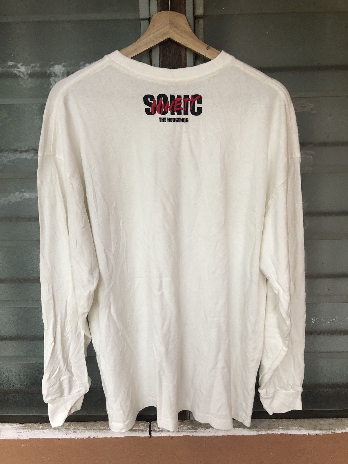 Anime Vintage Sonic The Hedgehog Action Adventure Comedy Film Tee Size US M / EU 48-50 / 2 - 5 Thumbnail
