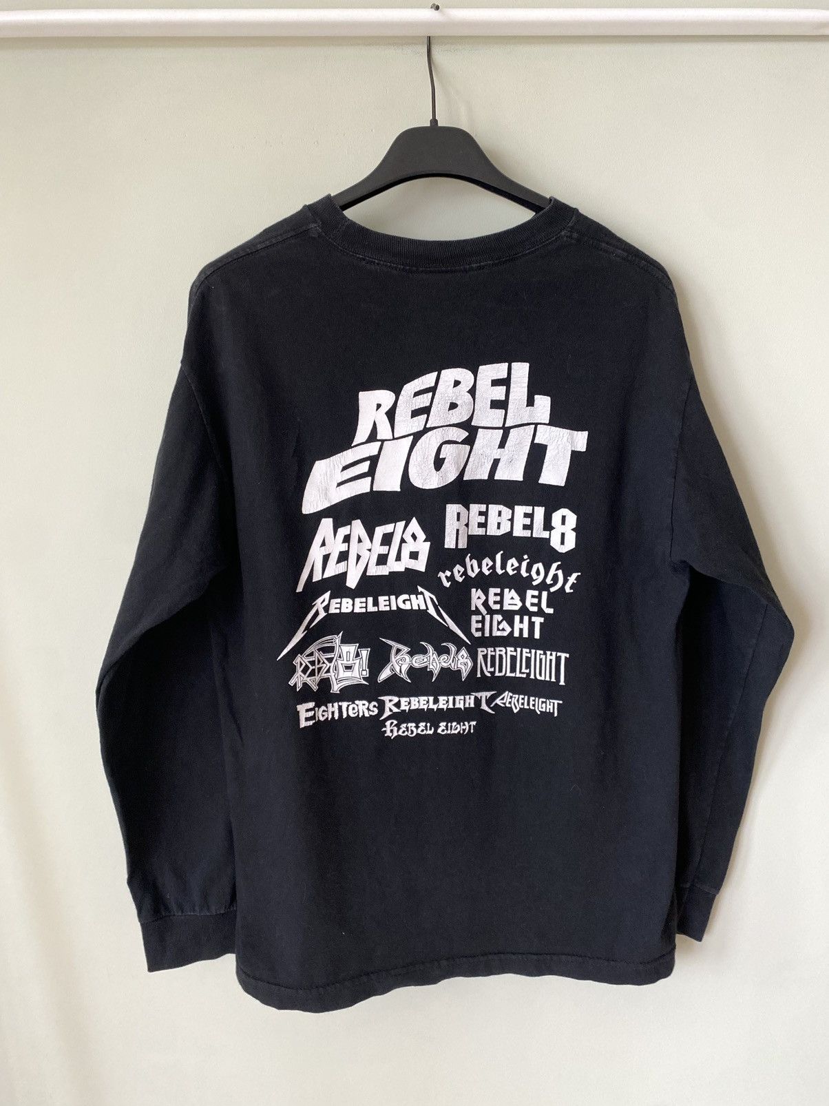 Rebel8 Rebel 8 Eight Multi Logo graphic Long Sleeve T shirt Size US M / EU 48-50 / 2 - 2 Thumbnail