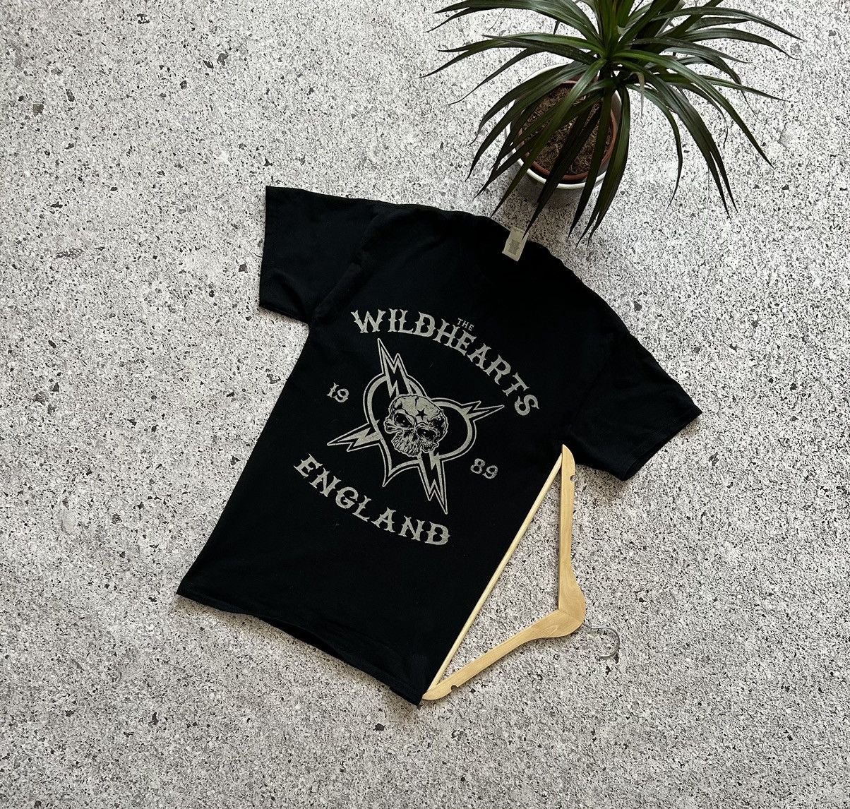 Band Tees × Vintage Vintage The Wildhearts England Since 1989 Rock Band T-Shirt Size US M / EU 48-50 / 2 - 1 Thumbnail