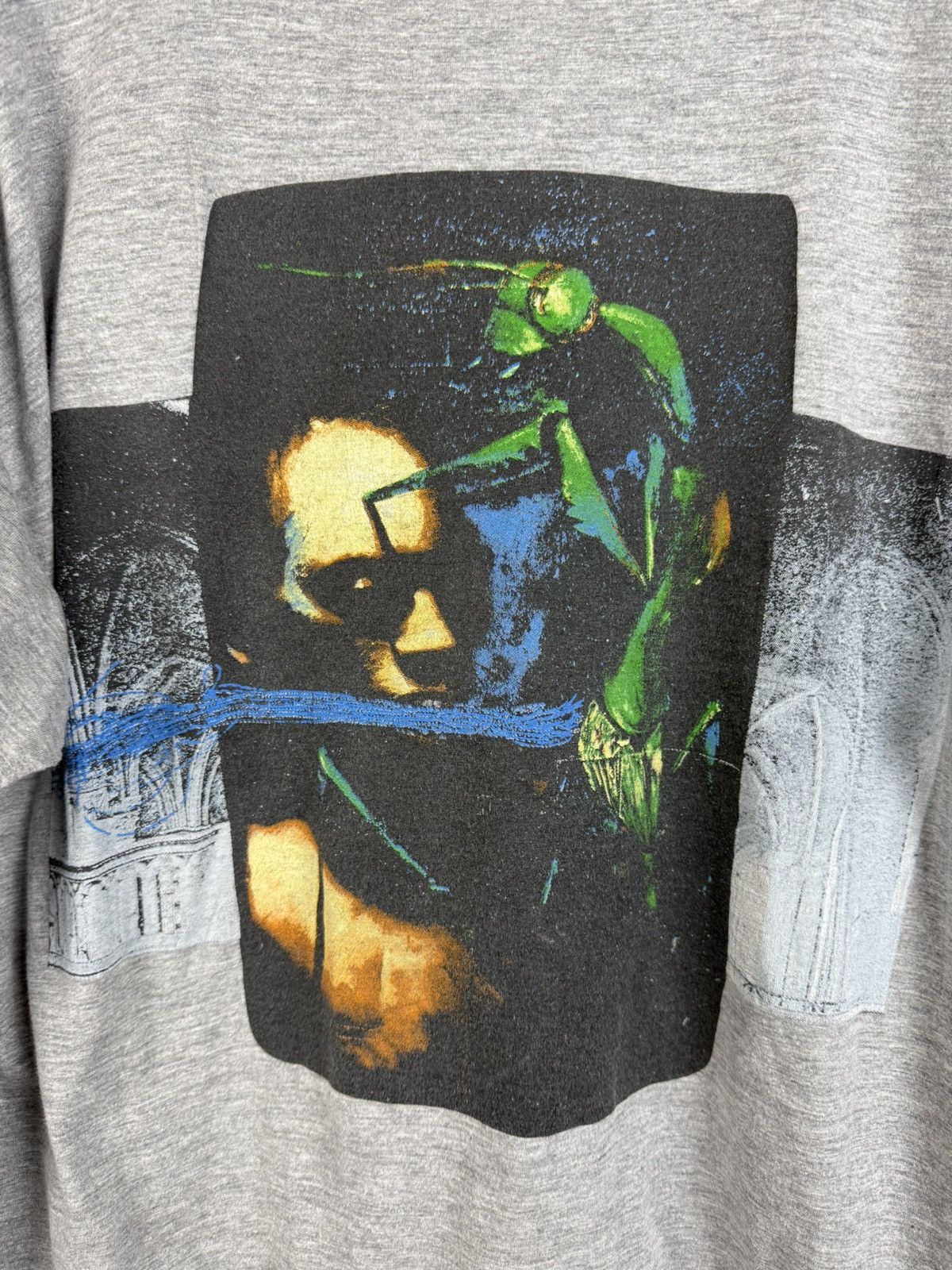 Band Tees 90s Kreator World After The Rain 1993 Thrash Metal L/S Grey Size US L / EU 52-54 / 3 - 2 Thumbnail