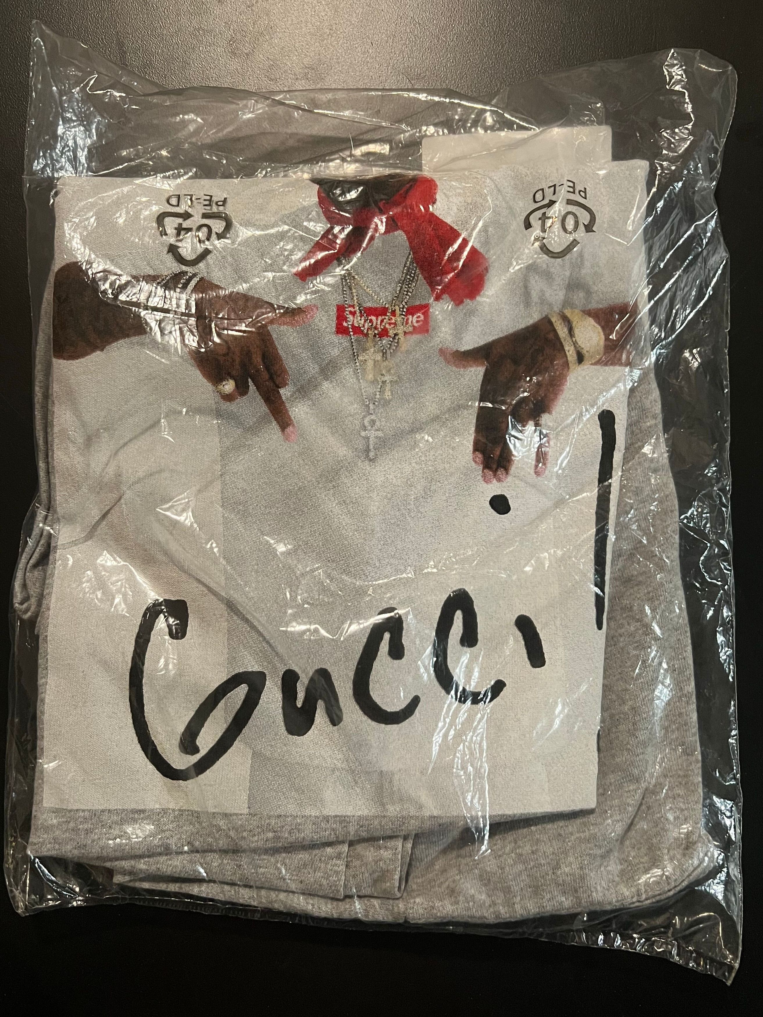 Supreme Supreme Gucci Mane Tee Grey Large Size US L / EU 52-54 / 3 - 3 Thumbnail