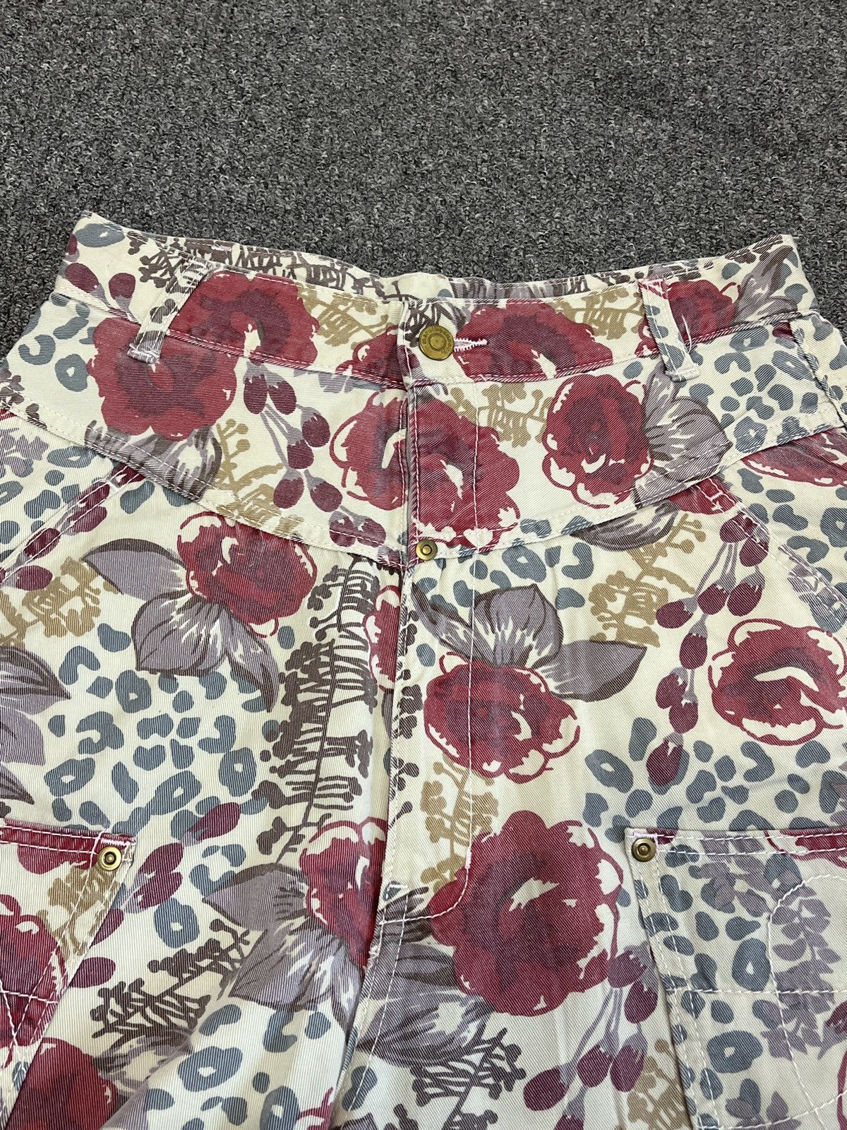 Issey Miyake Mercibeaucoup Issey Miyake Floral pant Avant Garde Size US 28 / EU 44 - 5 Thumbnail