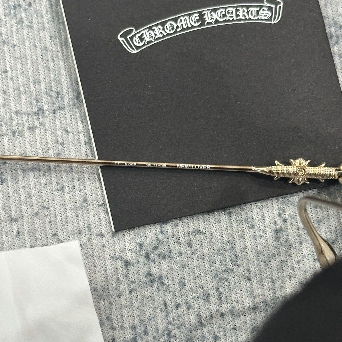 Chrome Hearts CHROME HEARTS NEW LOVER EYEGLASSES Size ONE SIZE - 10 Thumbnail