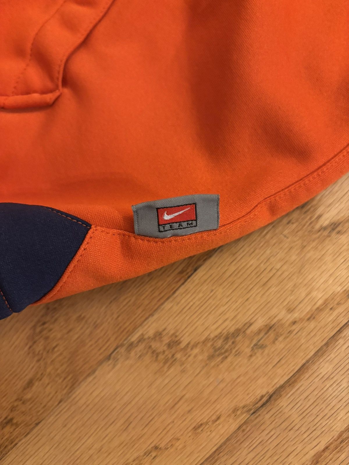 Nike Vintage 90s Nike center swoosh Auburn hoodie. Size US L / EU 52-54 / 3 - 6 Thumbnail