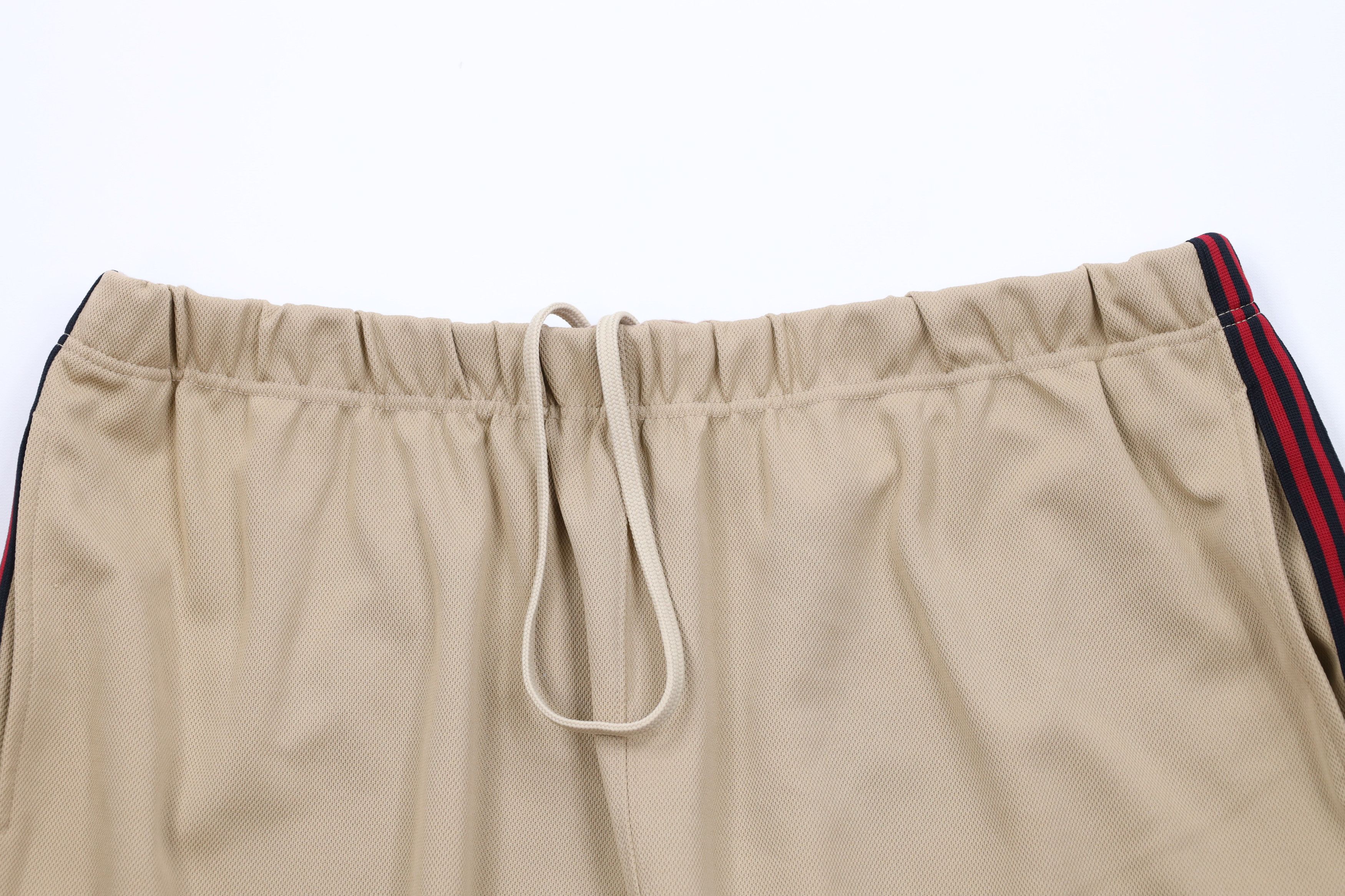 DKNY Vintage 90s DKNY Knit Above Knee Shorts Beige Khaki USA Size US 36 / EU 52 - 2 Thumbnail