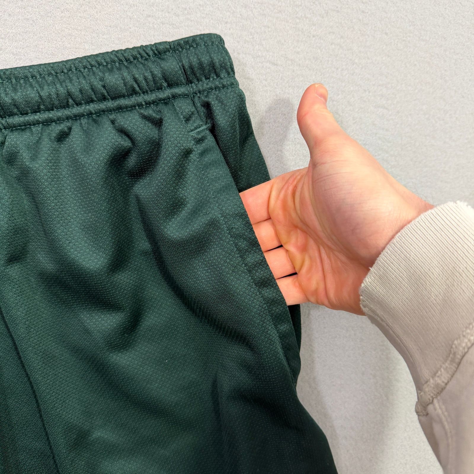 Nike Nike Michigan State Spartans Shorts Men's Large Green Size US 32 / EU 48 - 4 Thumbnail