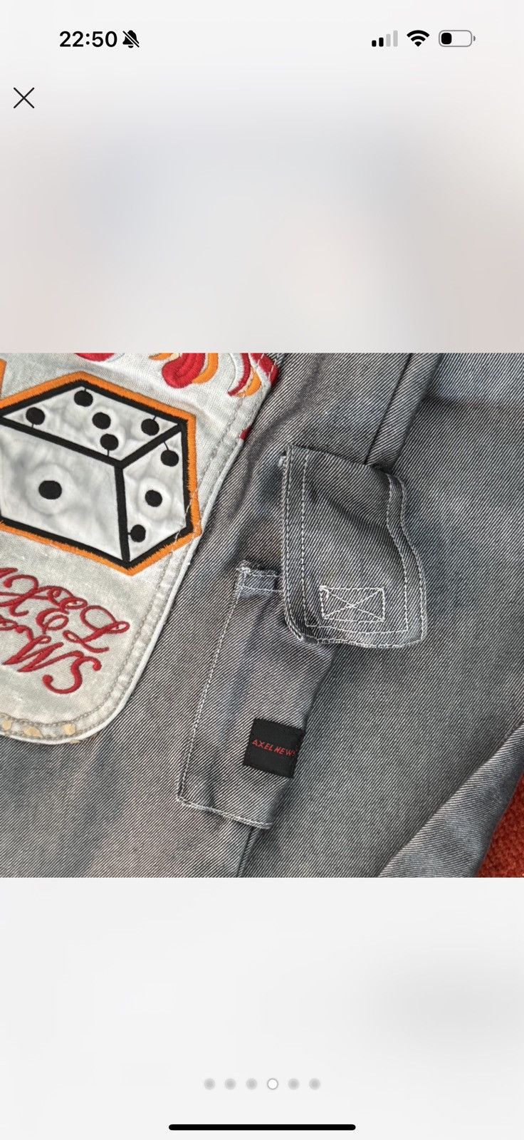 Other Axel News vintage cargo jeans Size US 34 / EU 50 - 4 Thumbnail