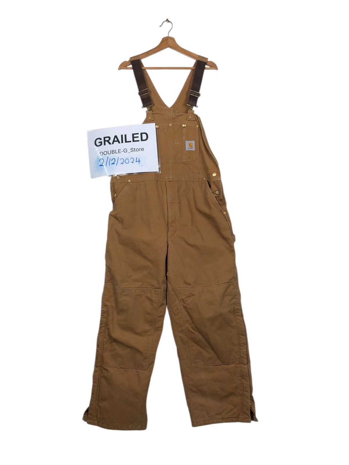 Carhartt 📌Vintage Chore Worker Duck Canvas Overall Carhartt Usa Size US 40 / EU 56 - 1 Thumbnail