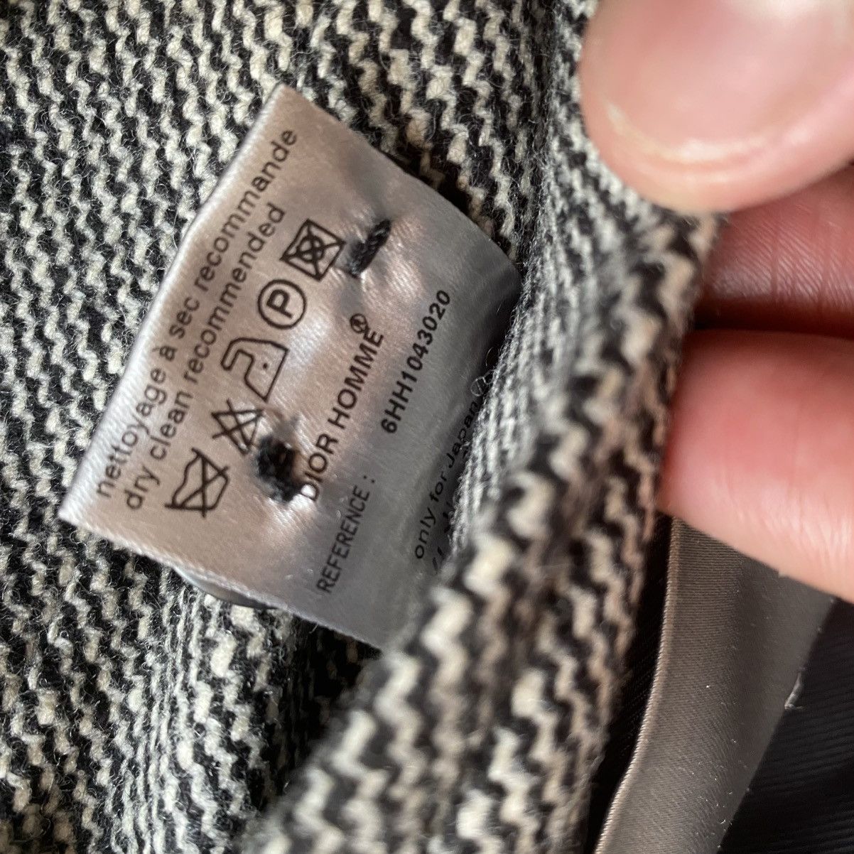 Dior × Hedi Slimane Fall 2006 Wool Blend Jacket Size US S / EU 44-46 / 1 - 10 Thumbnail