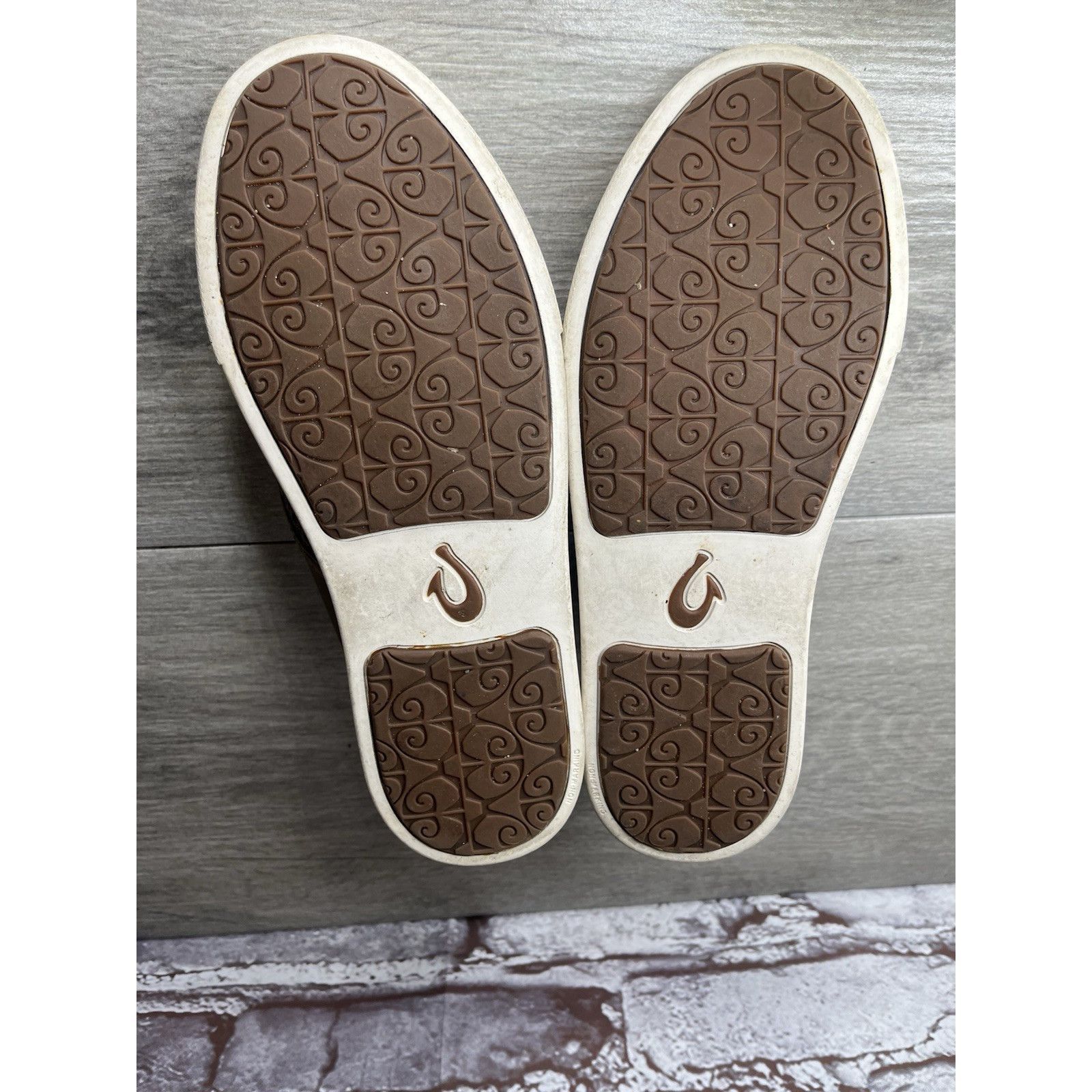 Olukai OluKai Pehuea Slip On Loafers Clay Brown Mesh Beach Shoes Wo Size US 6 / IT 36 - 18 Thumbnail