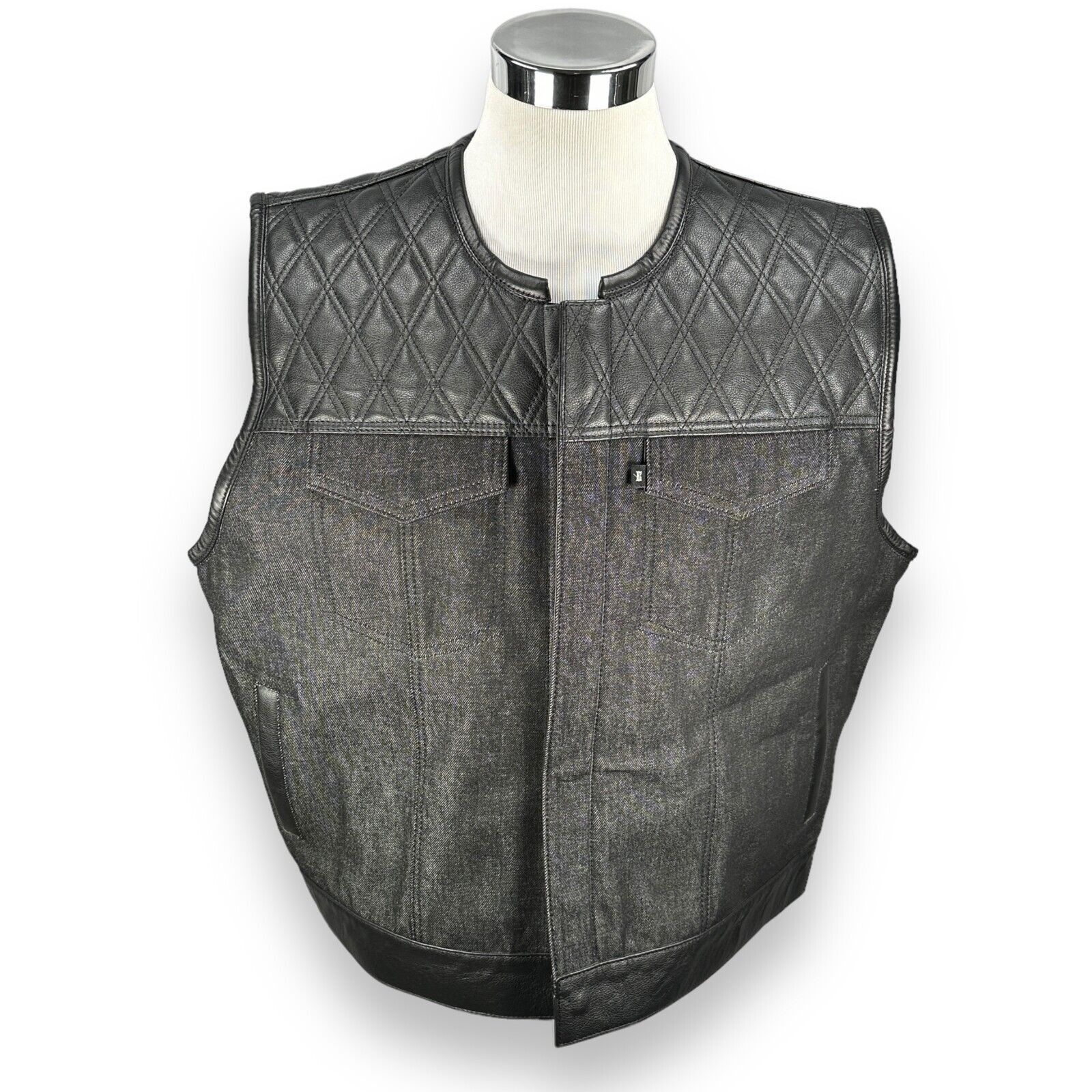 Other Espinoza's In Stock Stonewash Vest Men's 3XL Black New Size US XXL / EU 58 / 5 - 1 Thumbnail