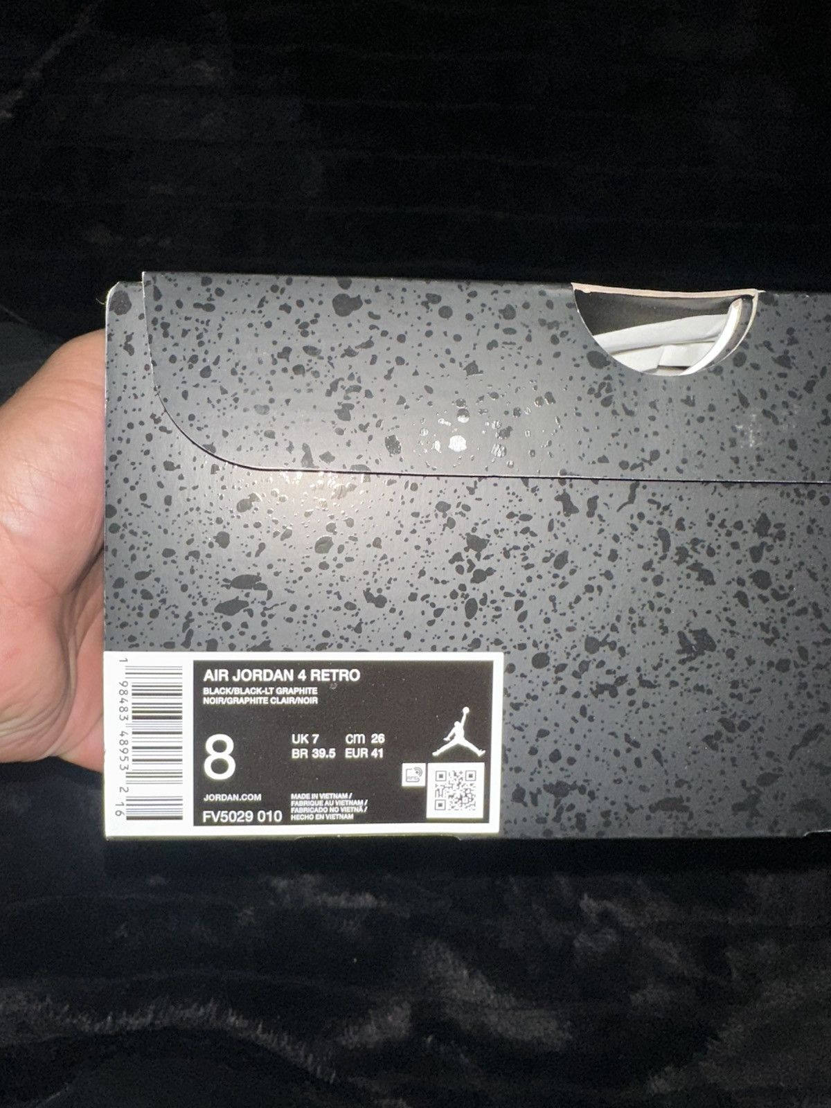 Jordan Brand JORDAN 4 BLACK CAT 2025 🥷🥷 Size US 8 / EU 41 - 7 Thumbnail