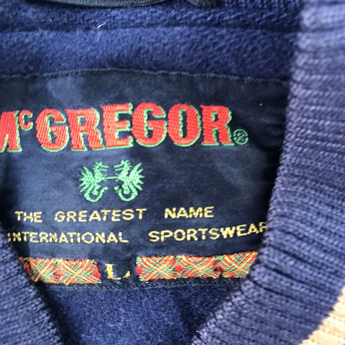 McGregor × Vintage Vintage 90s McGregor Varsity Wool Jacket Size US L / EU 52-54 / 3 - 9 Thumbnail