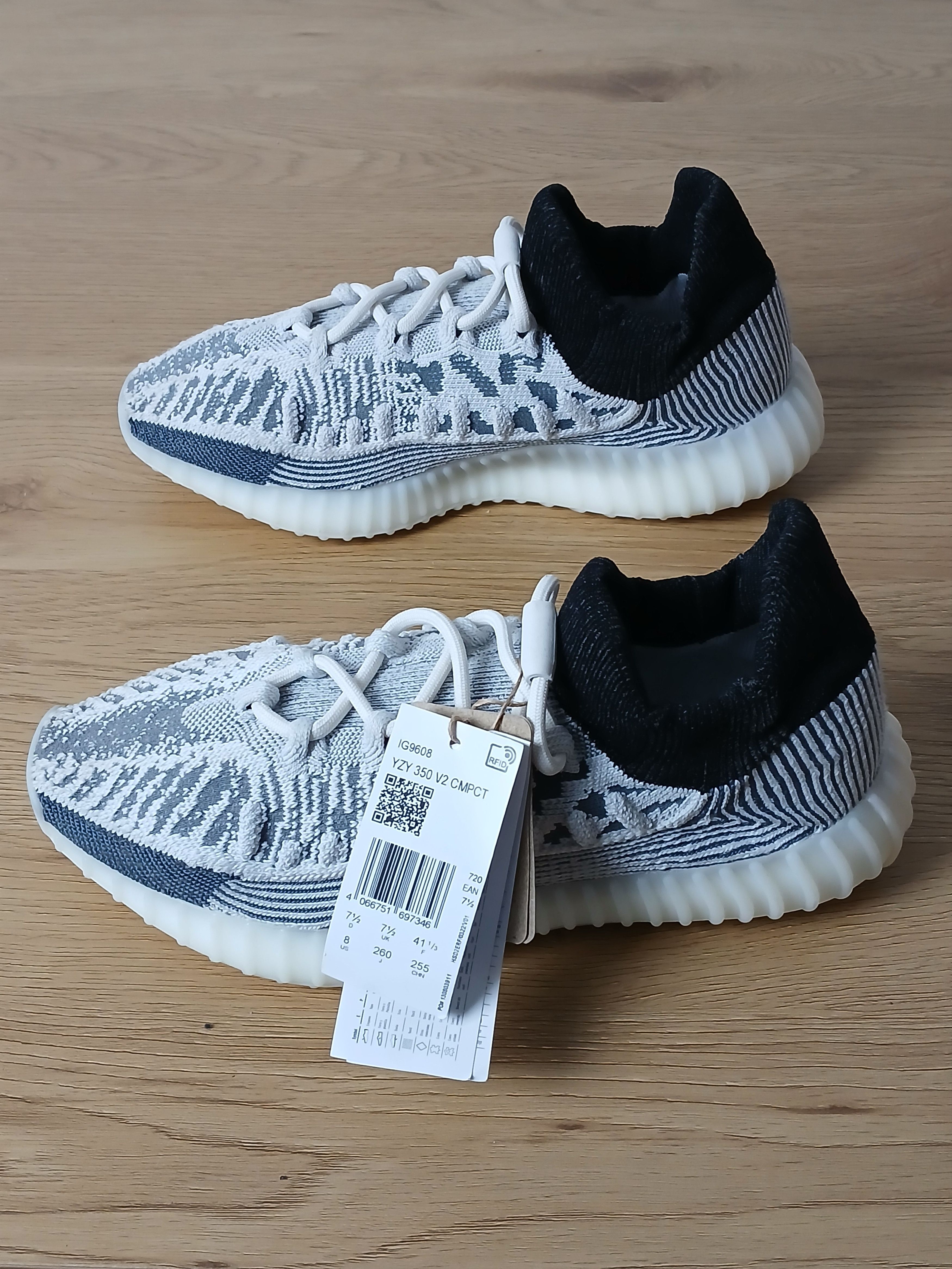Adidas Adidas Yeezy 350 V2 CMPCT Sneakers Size US 8 / EU 41 - 1 Thumbnail