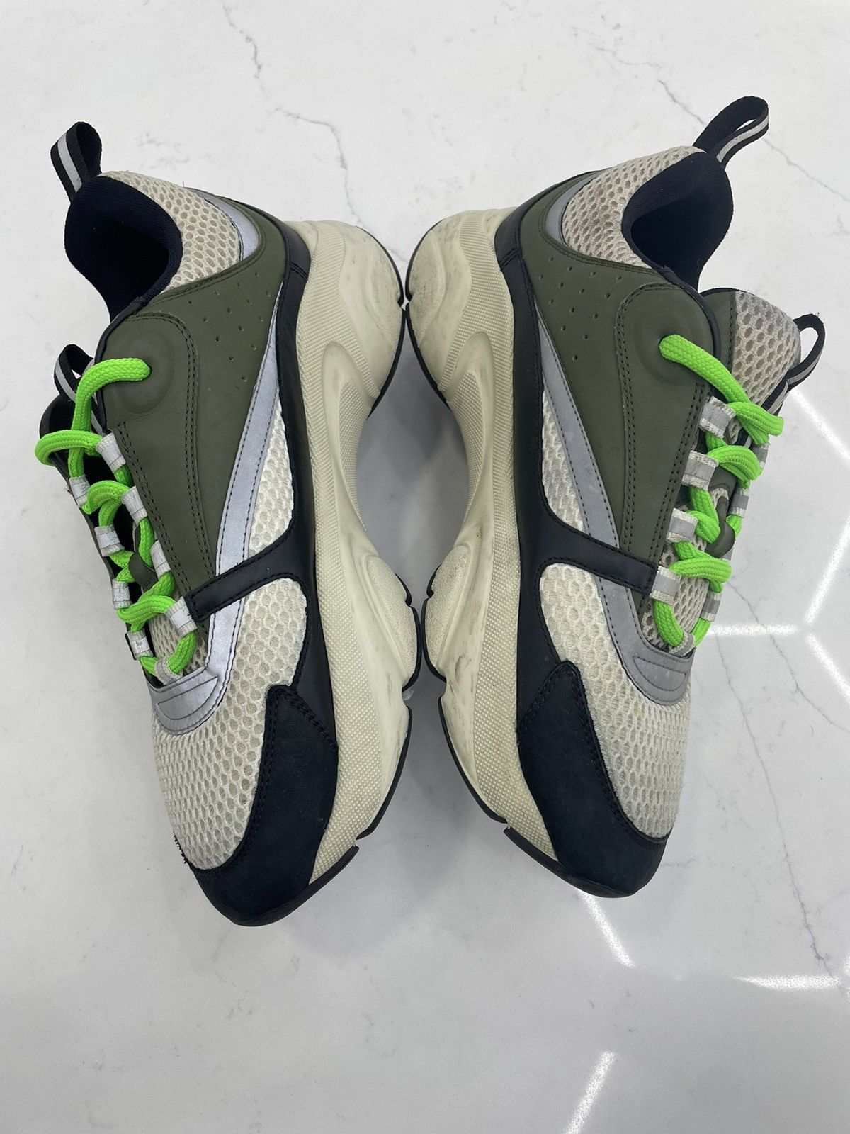 Dior Dior B22 green, white and black Size US 8 / EU 41 - 4 Thumbnail